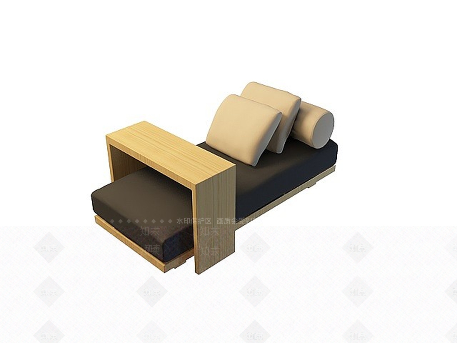 现代其他凳子3D模型下载【ID:1198259082】
