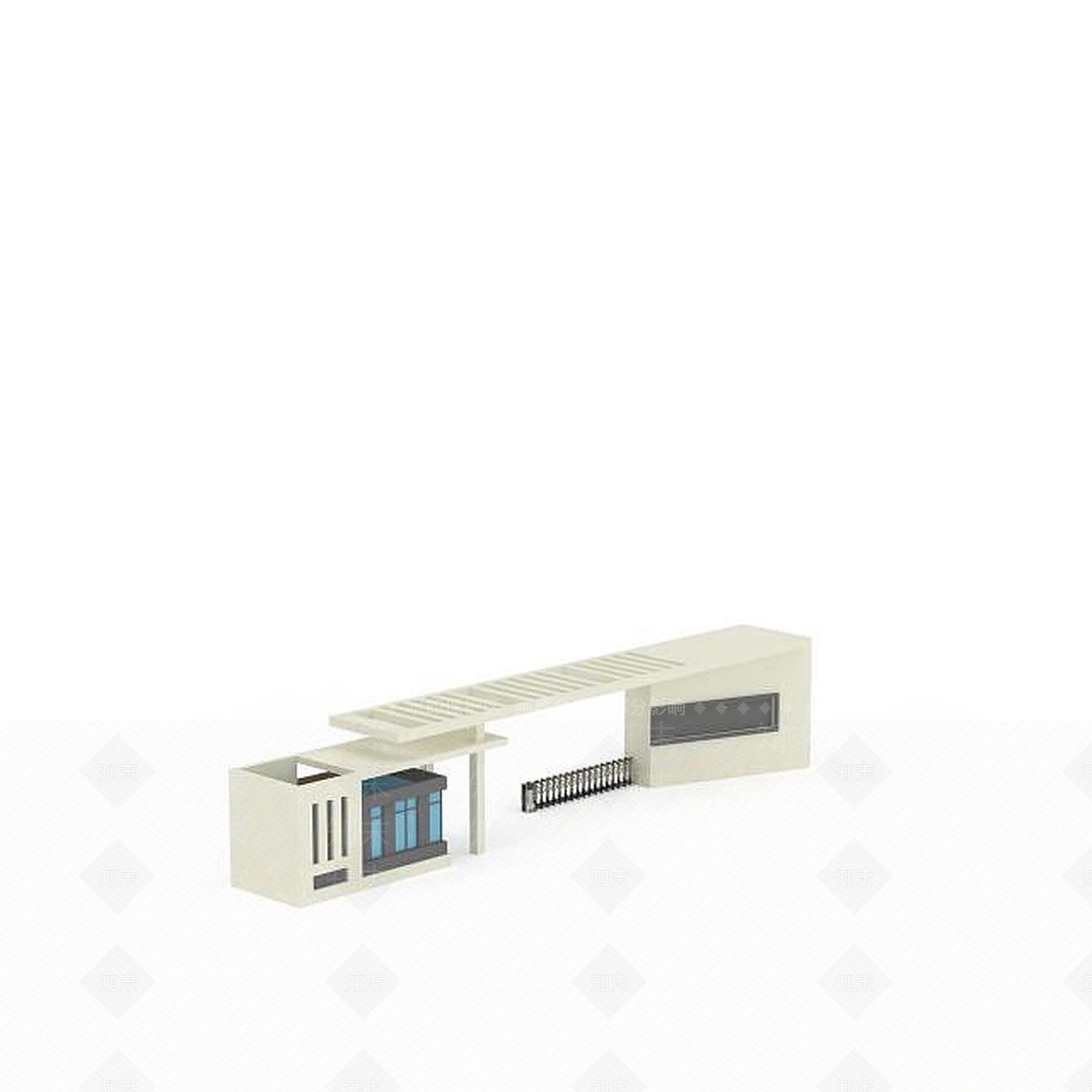 现代其他建筑外观3D模型下载【ID:1199763150】