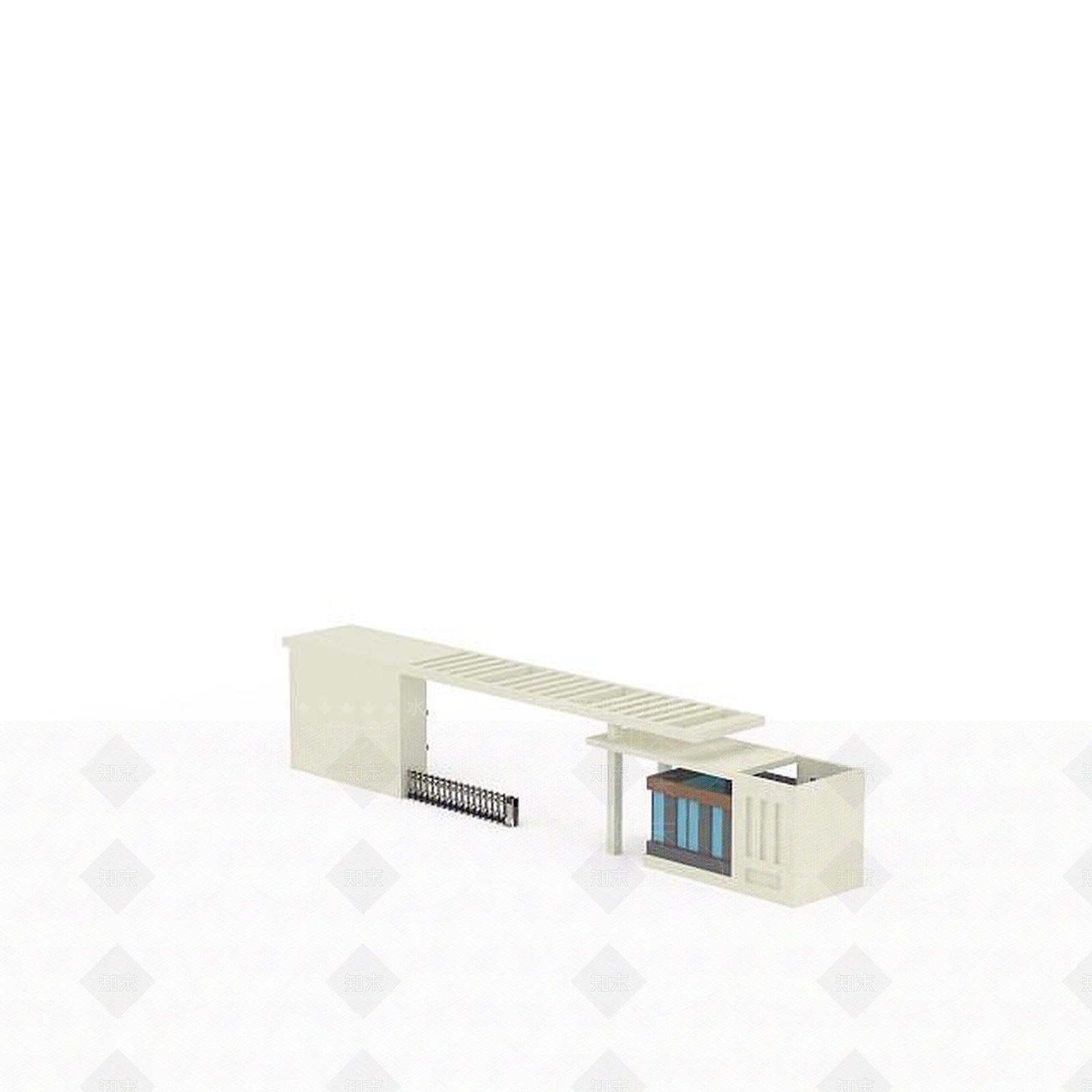 现代其他建筑外观3D模型下载【ID:1199763150】