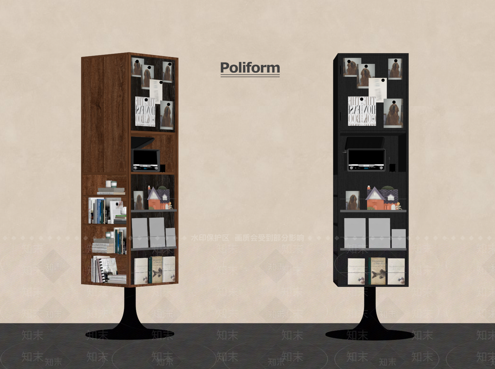 中古书架SU模型下载【ID:1198261201】