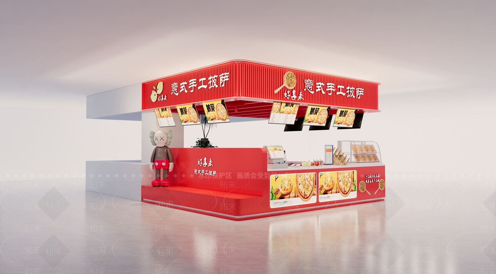 现代西餐厅SU模型下载【ID:1198263126】