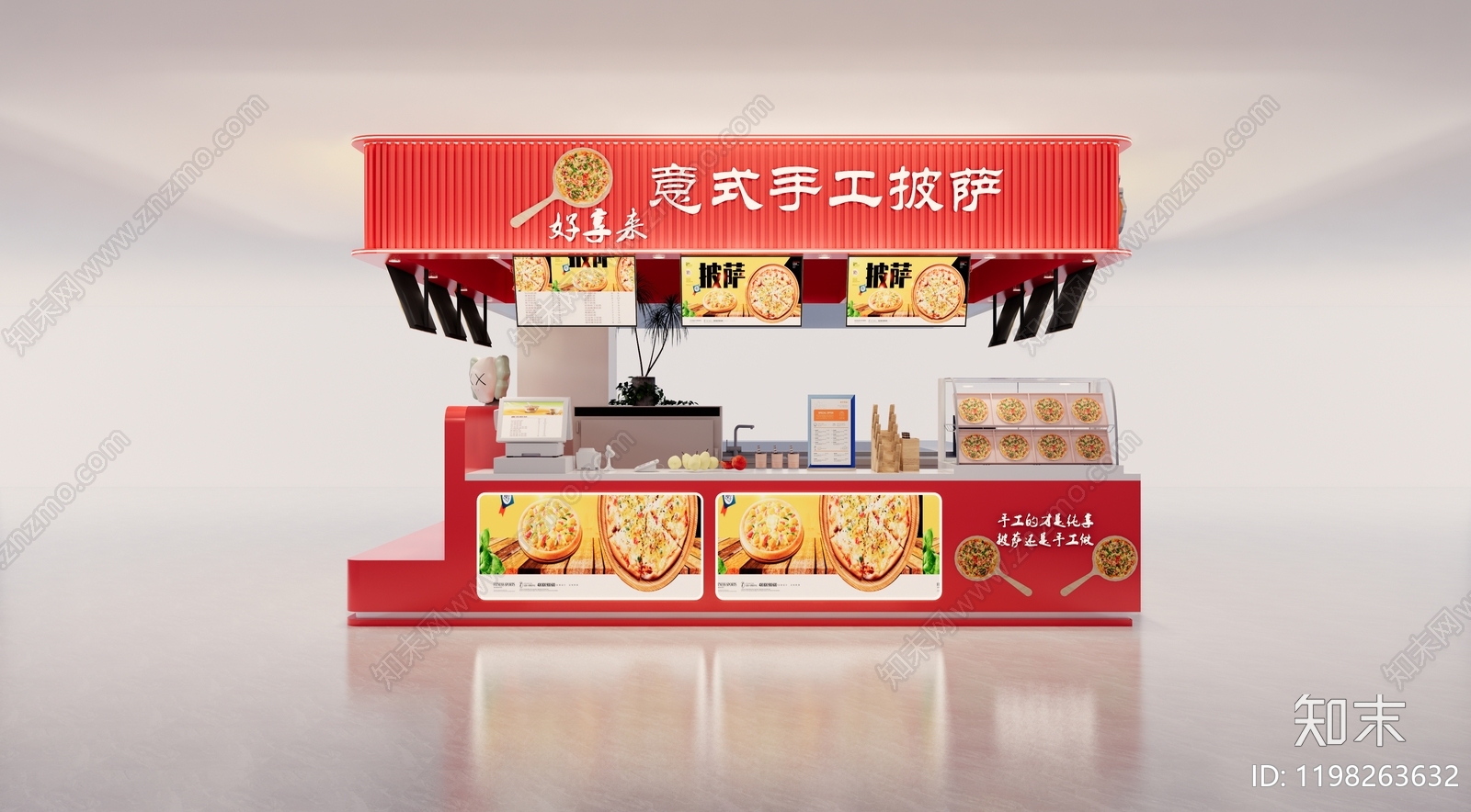 现代其他餐饮空间cad施工图下载【ID:1198263632】