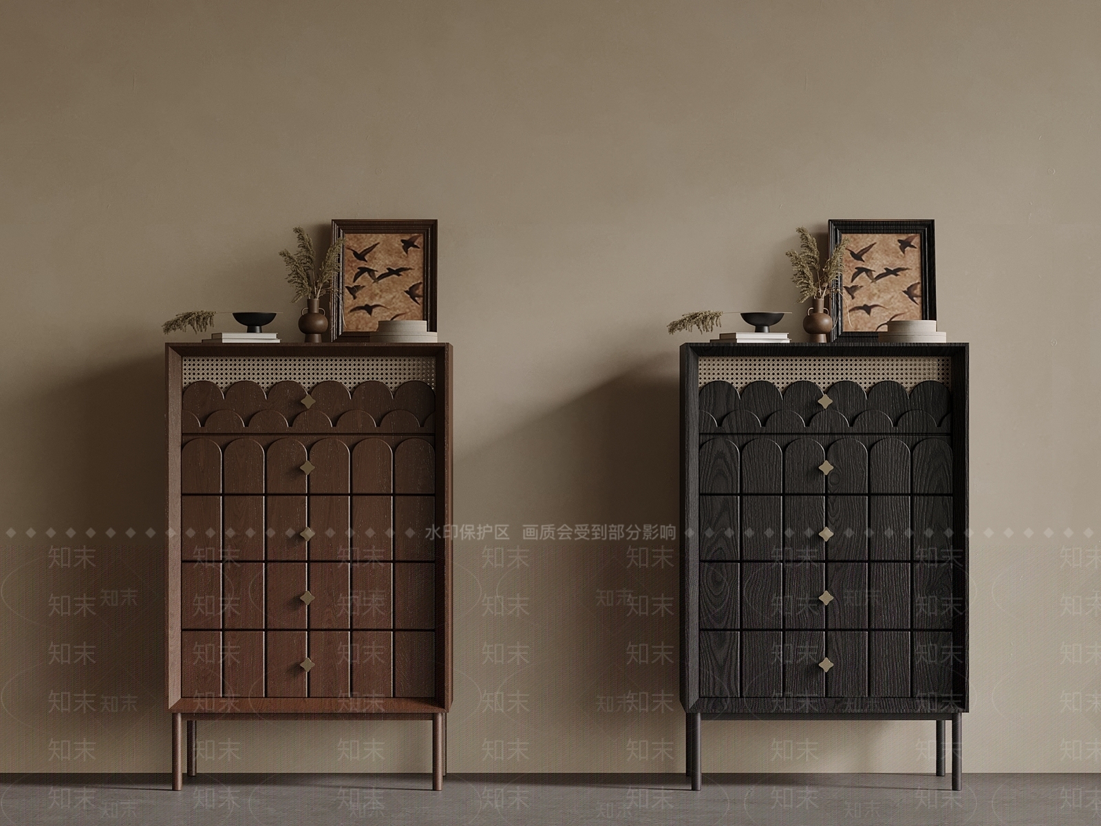 中古斗柜SU模型下载【ID:1198267078】