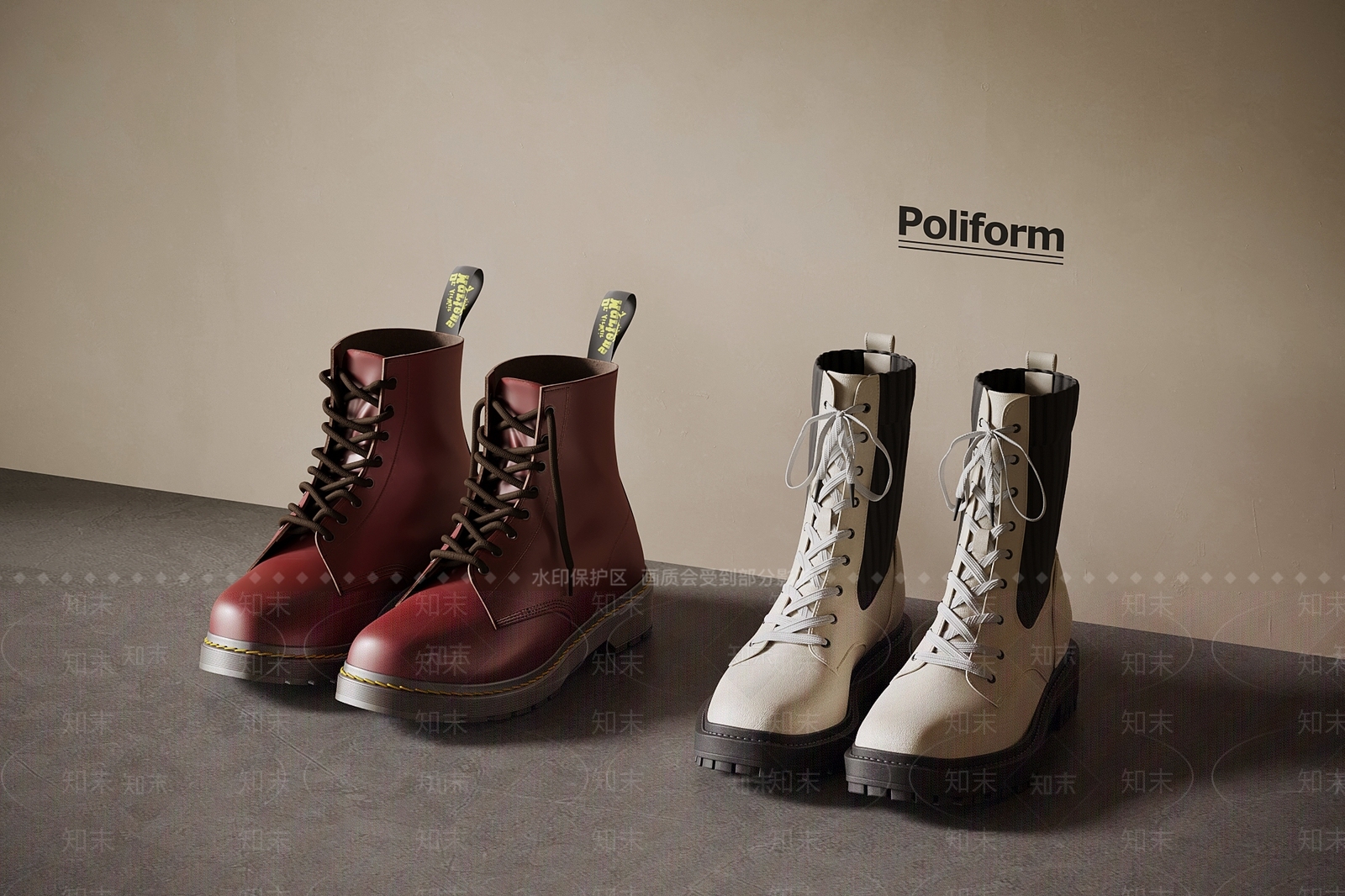 鞋子3D模型下载【ID:1198270246】