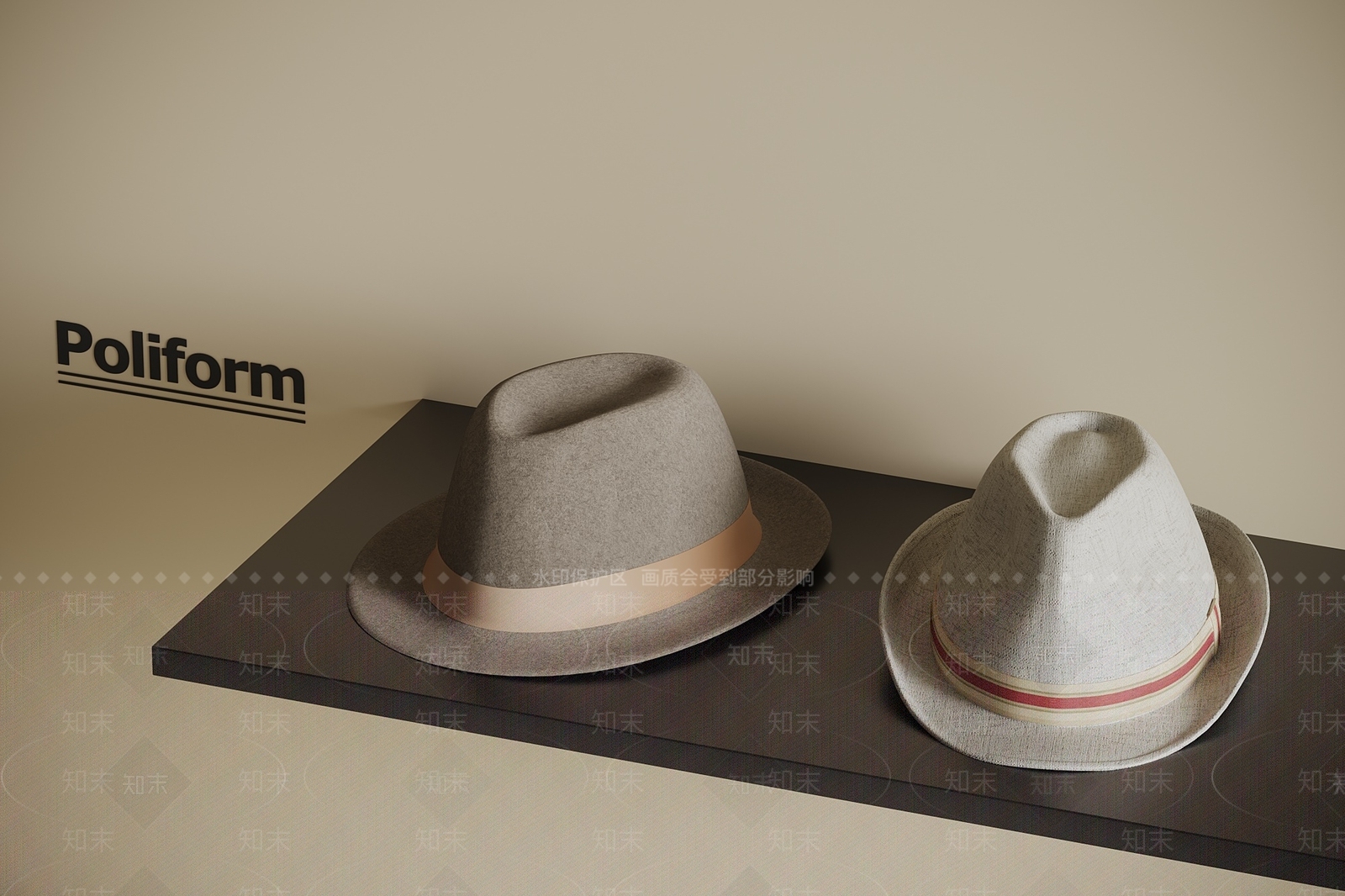 帽子3D模型下载【ID:1198275795】