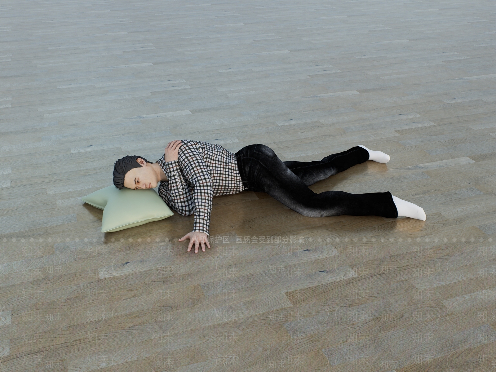 男人SU模型下载【ID:1198277439】