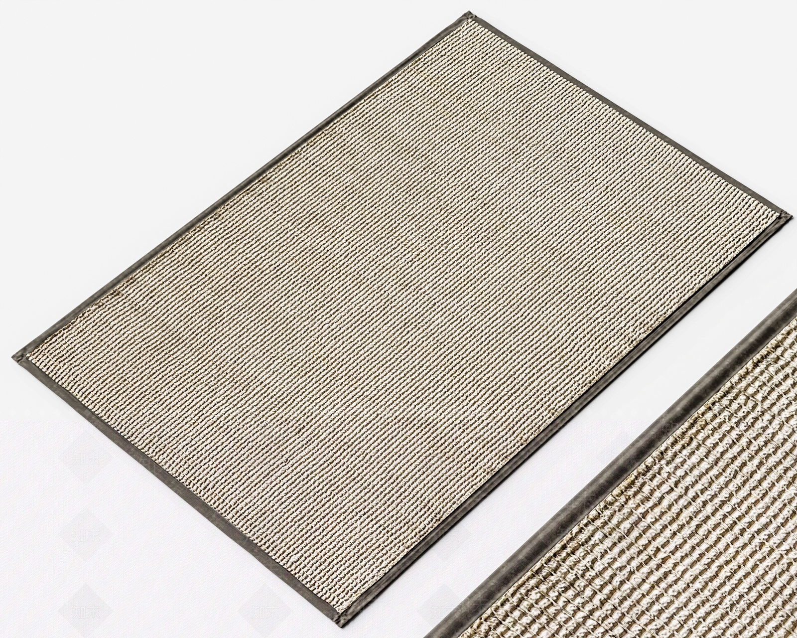 新中式日式地毯SU模型下载【ID:1198279446】