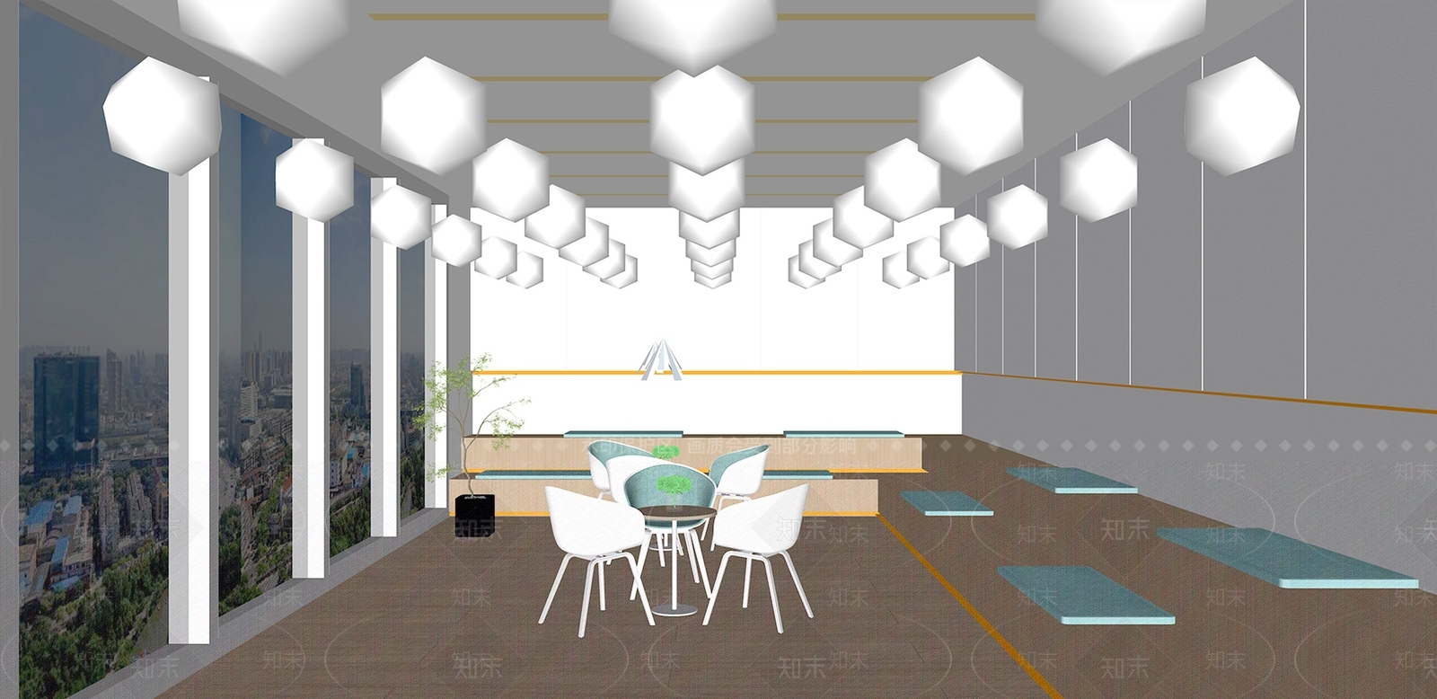 现代书店SU模型下载【ID:1198279981】