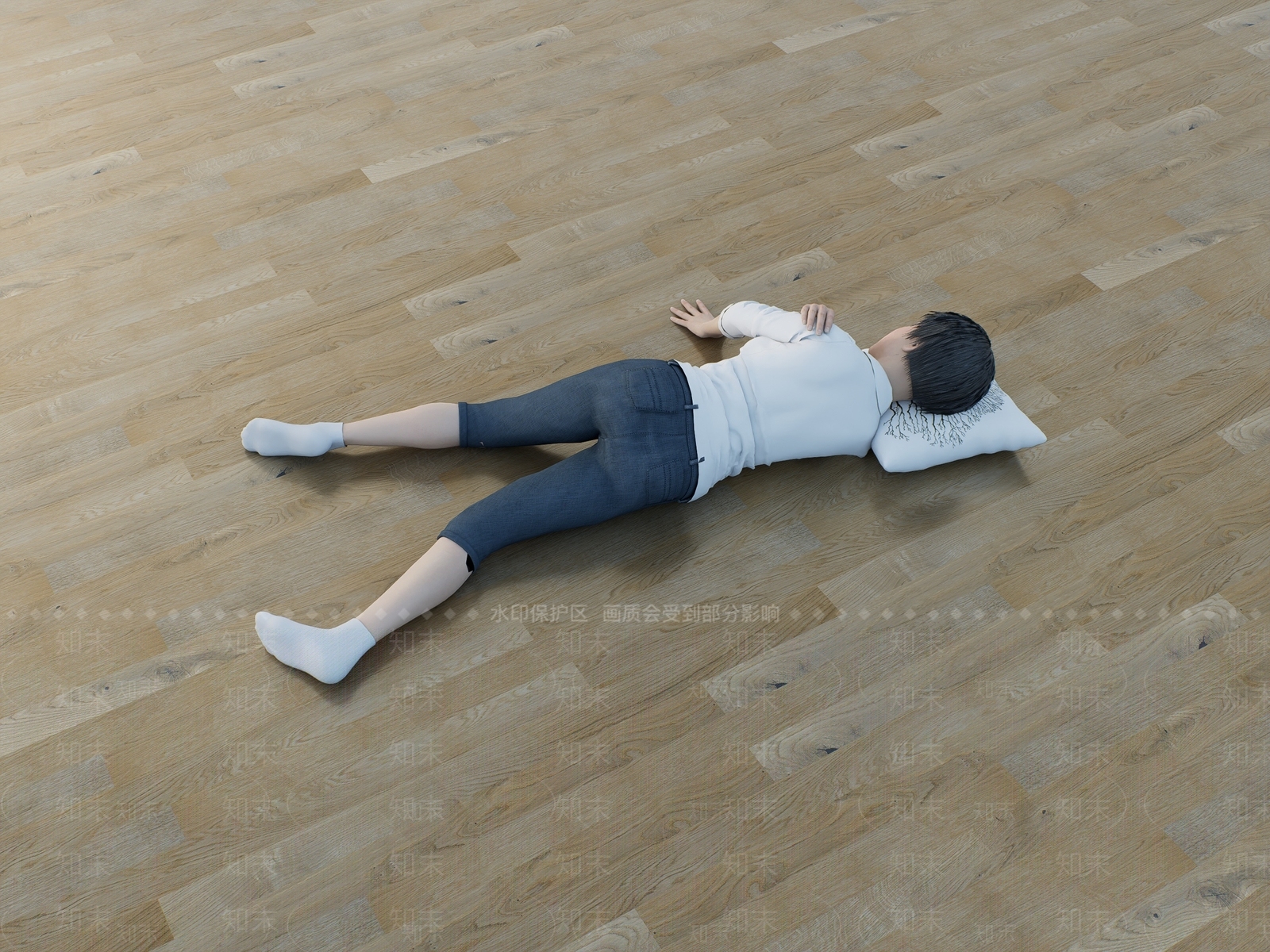 女人SU模型下载【ID:1198287383】