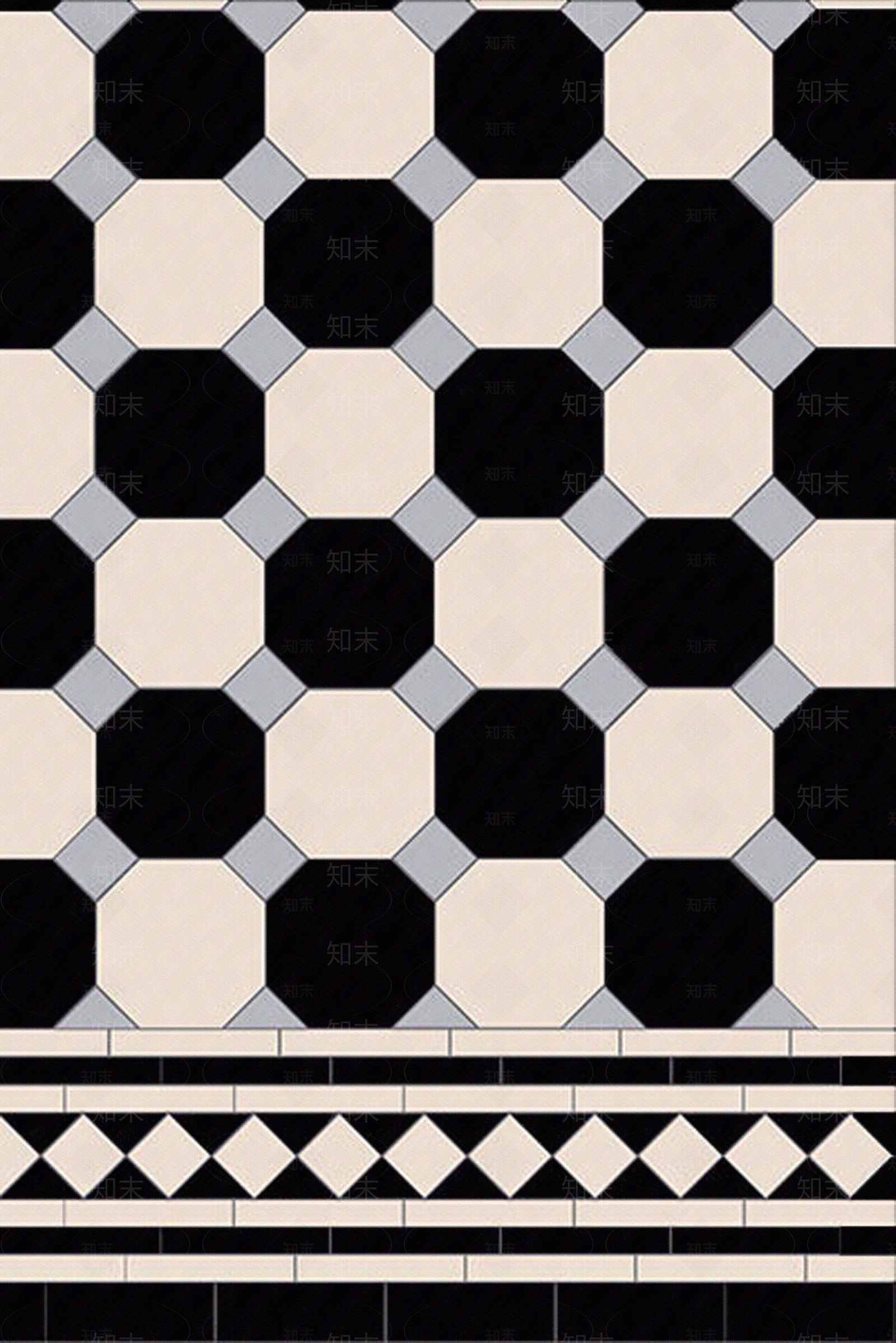 奶油复古拼花砖贴图下载【ID:1198287464】