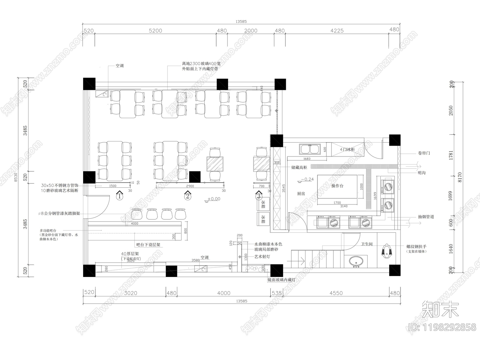 工装平面图施工图下载【ID:1198292858】