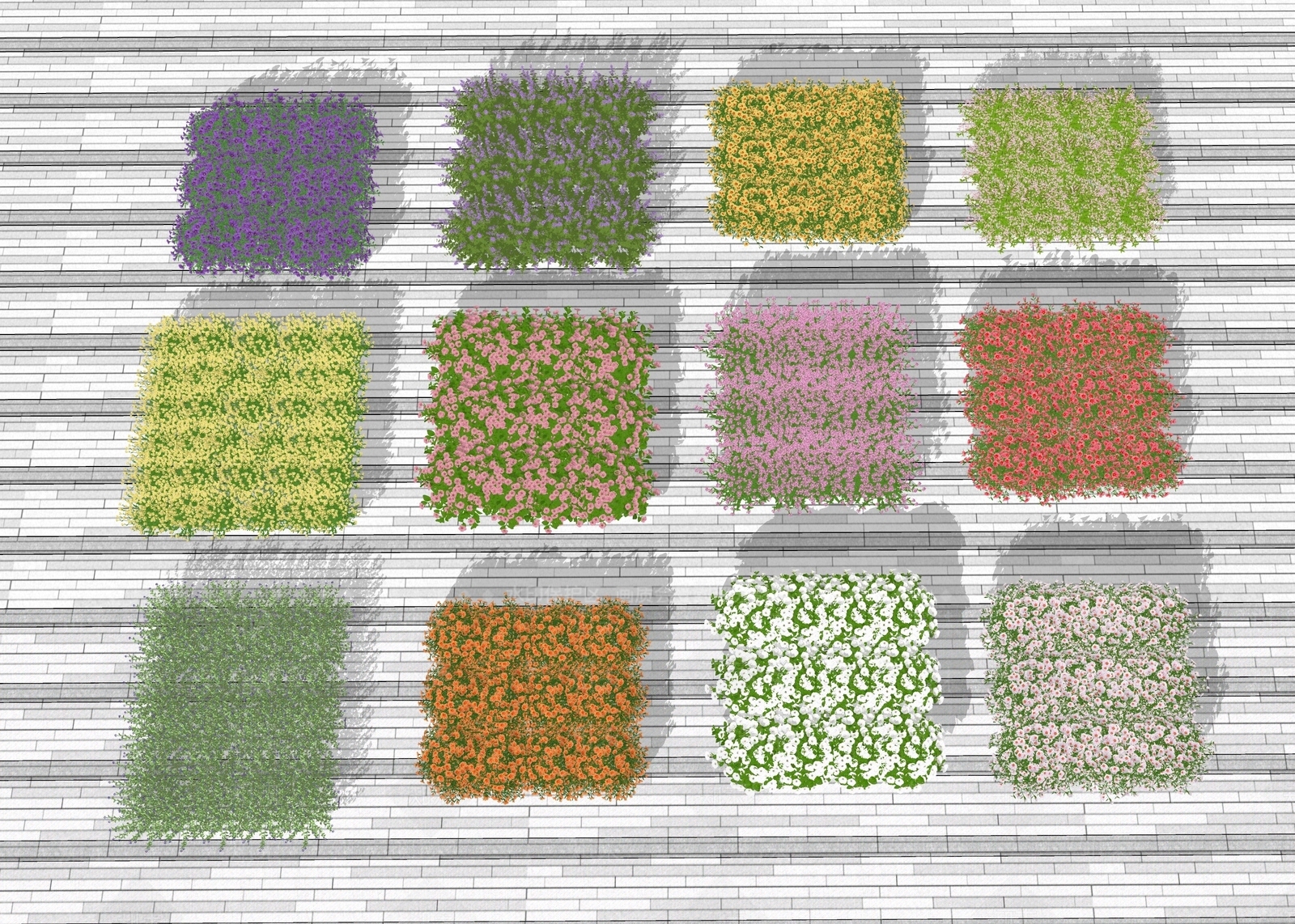 花草SU模型下载【ID:1198295967】
