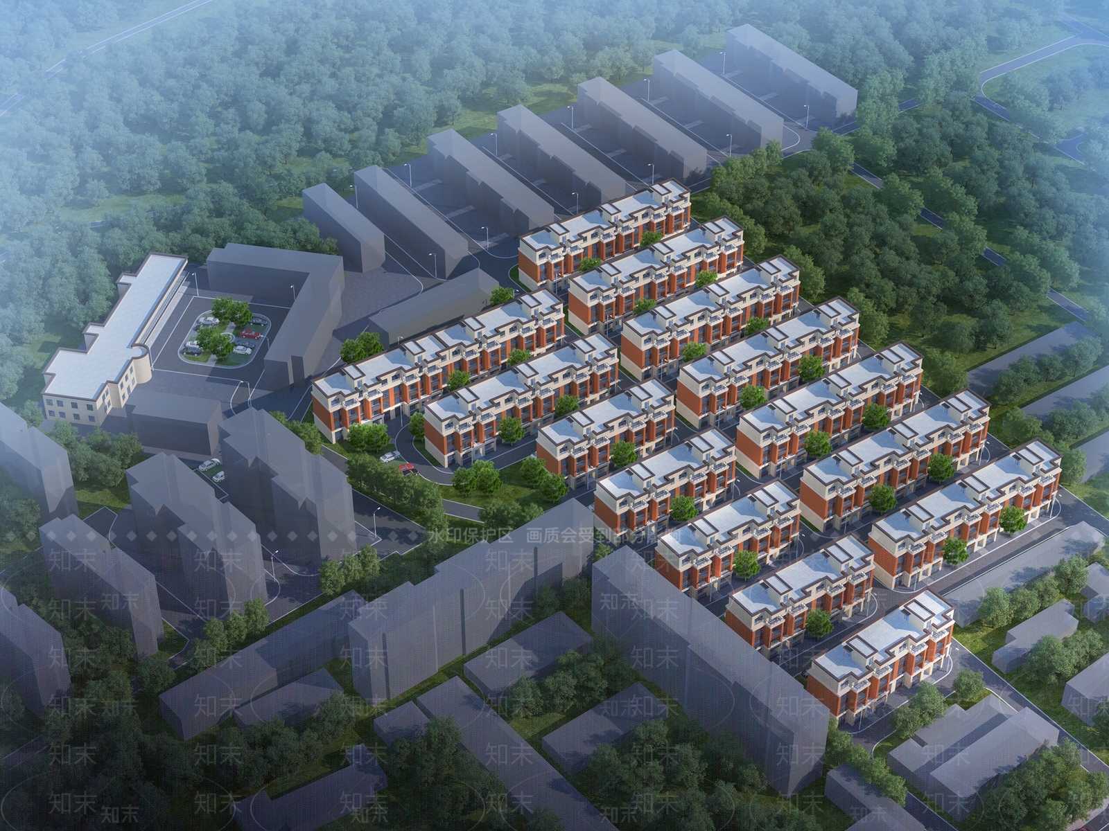 现代简约其他住宅外观3D模型下载【ID:1198296939】