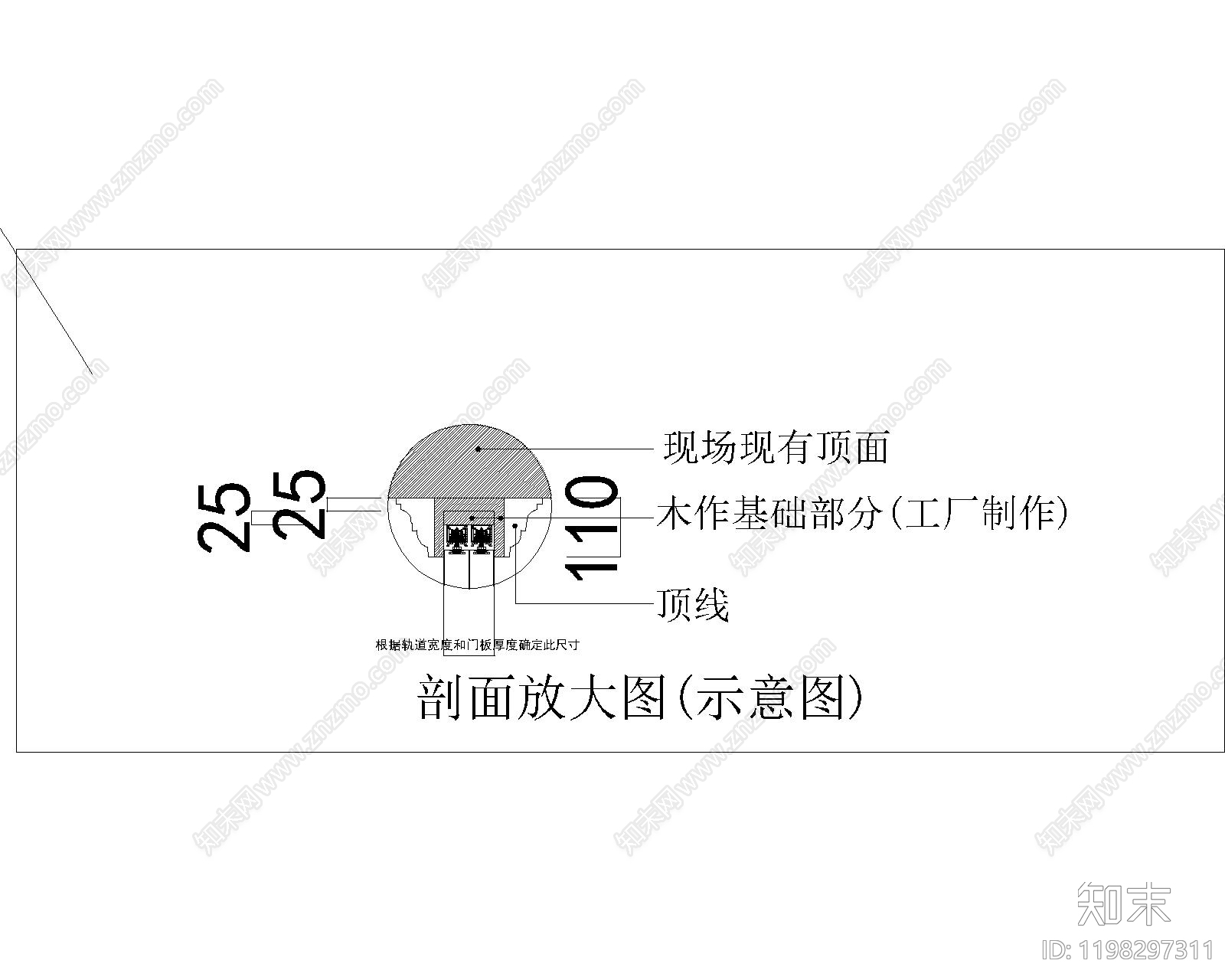 欧式屏风隔断cad施工图下载【ID:1198297311】