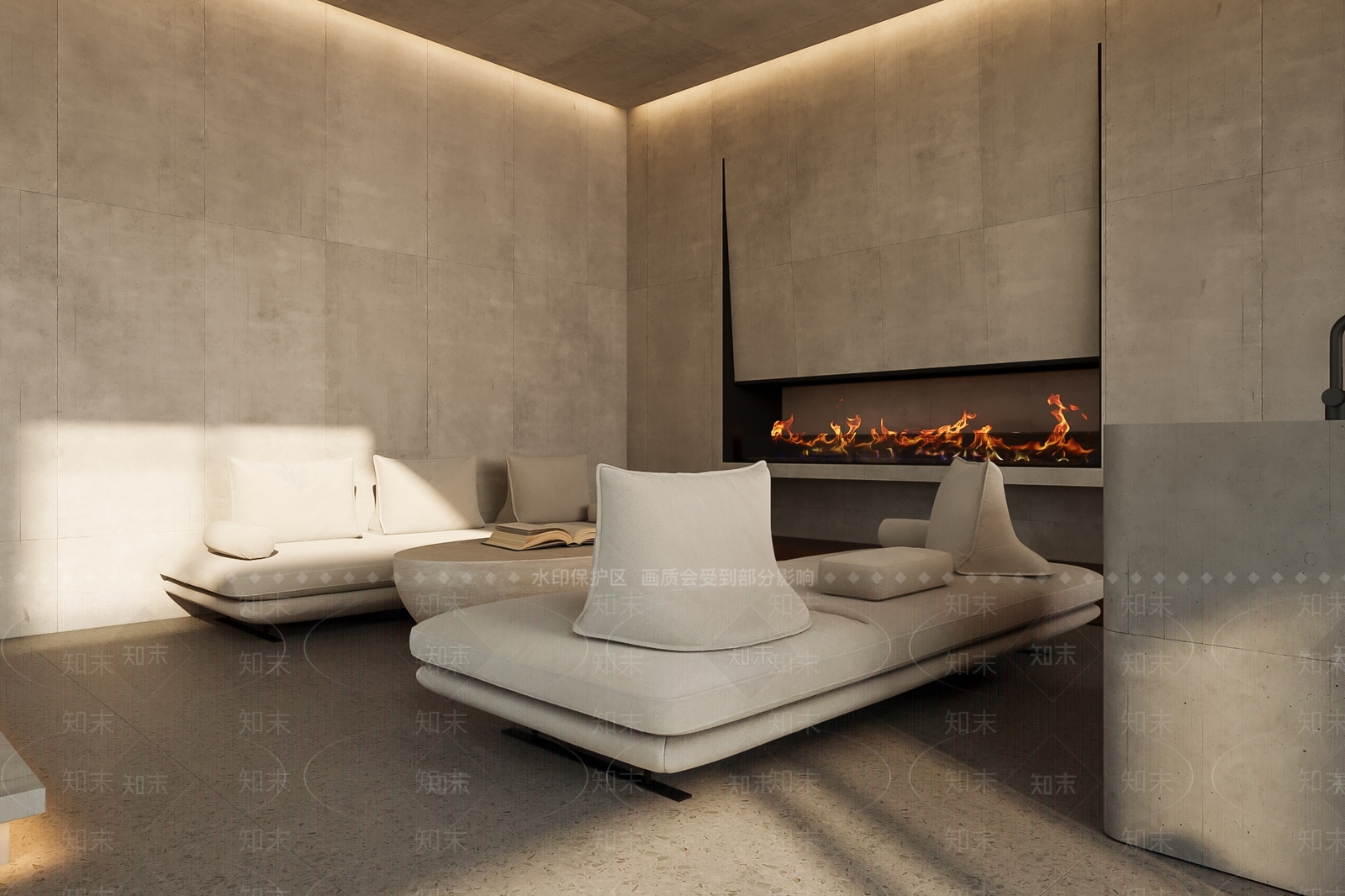 现代壁炉3D模型下载【ID:1198299259】