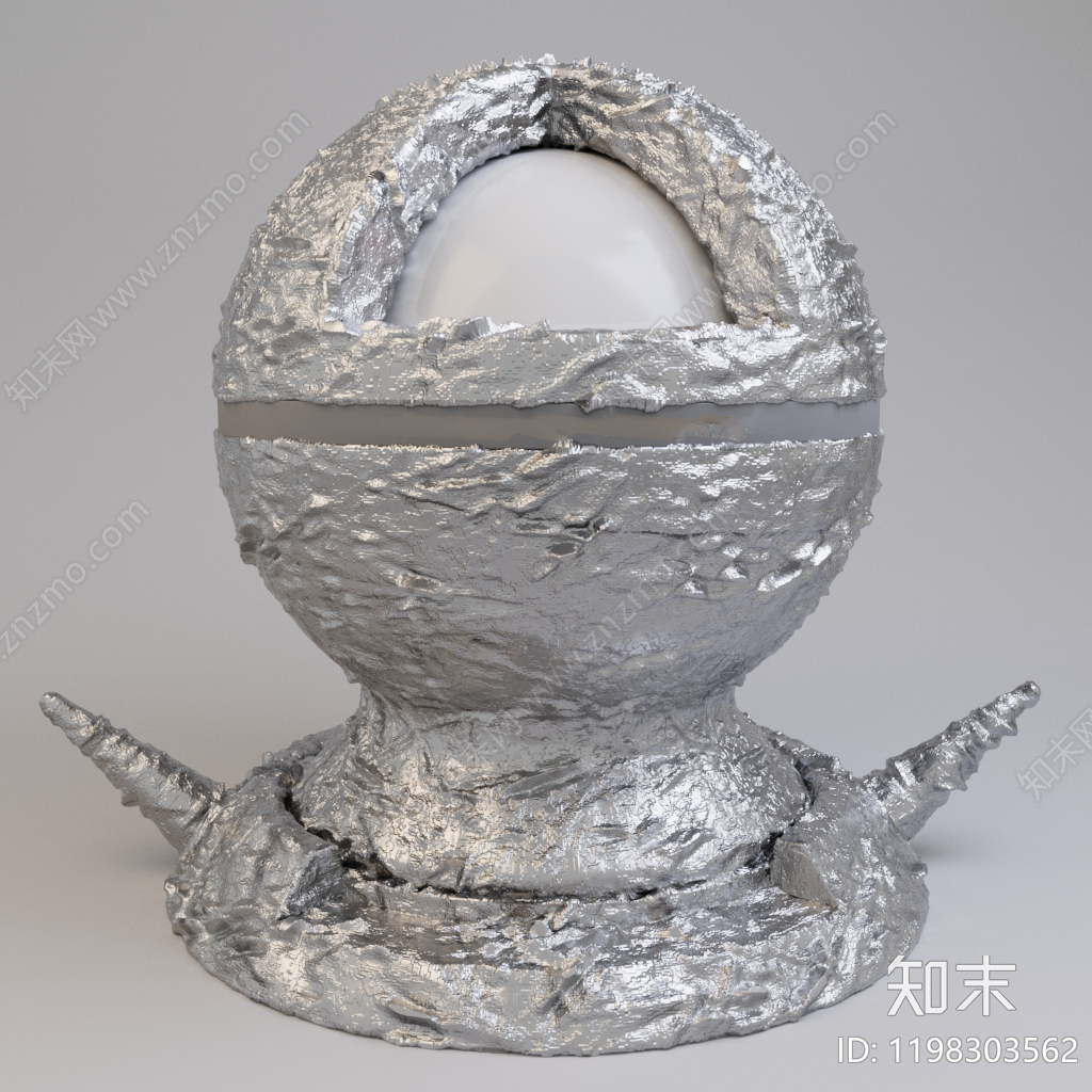 褶皱锡纸饰面贴图下载【ID:1198303562】