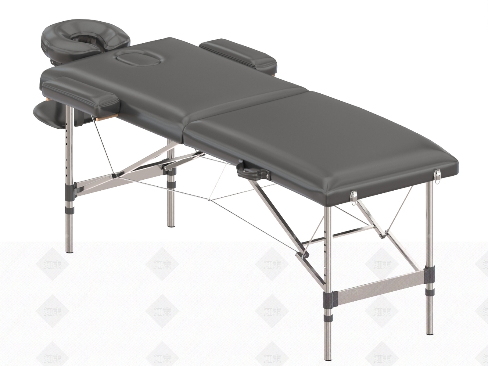 现代按摩床3D模型下载【ID:1198309639】