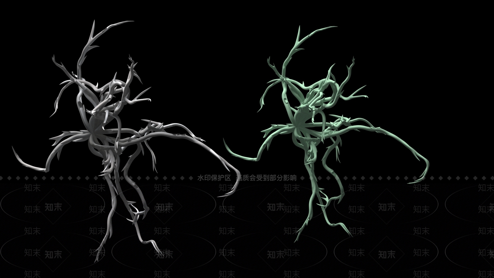 景观雕塑3D模型下载【ID:1198311406】