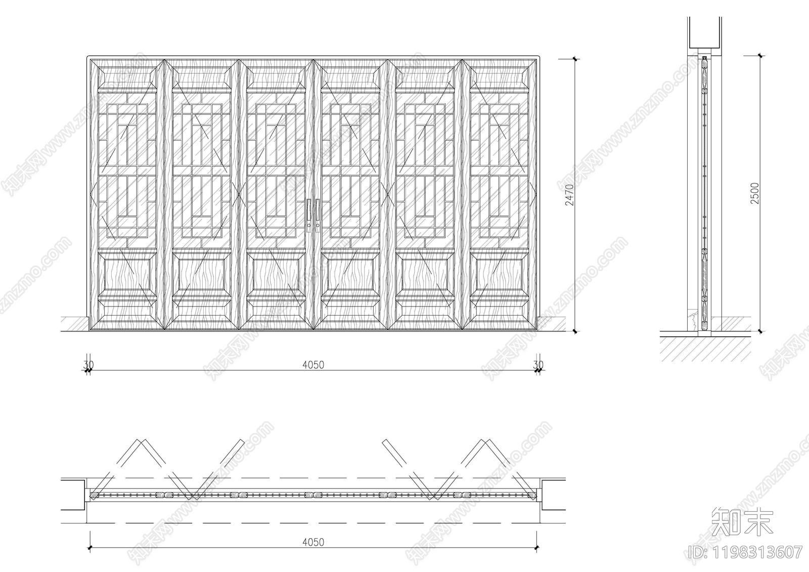 综合门节点施工图下载【ID:1198313607】