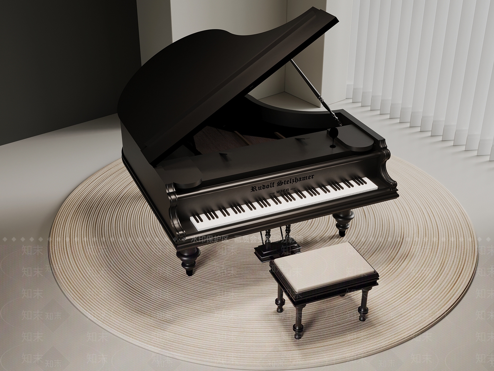 乐器3D模型下载【ID:1198313334】