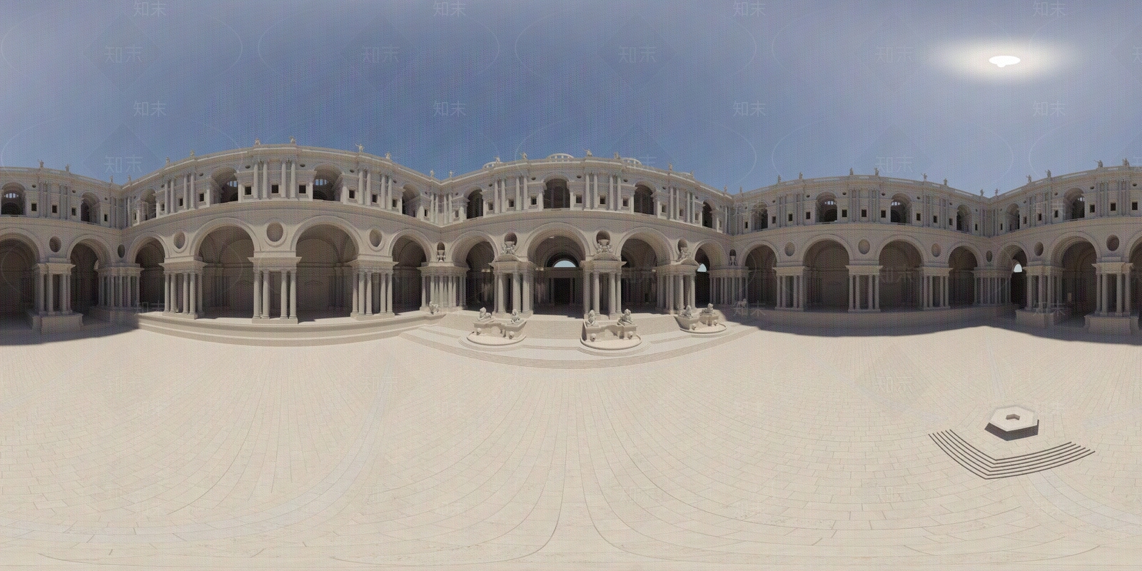 欧式复古户外HDR贴图下载【ID:1198313839】