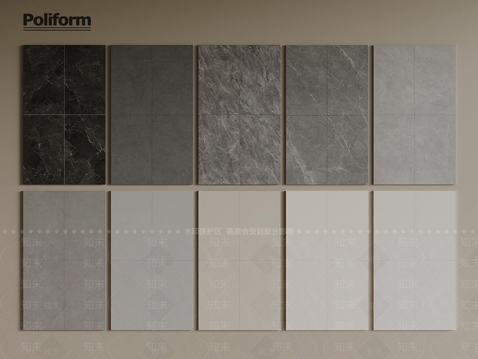 现代地砖3D模型下载【ID:1198320453】