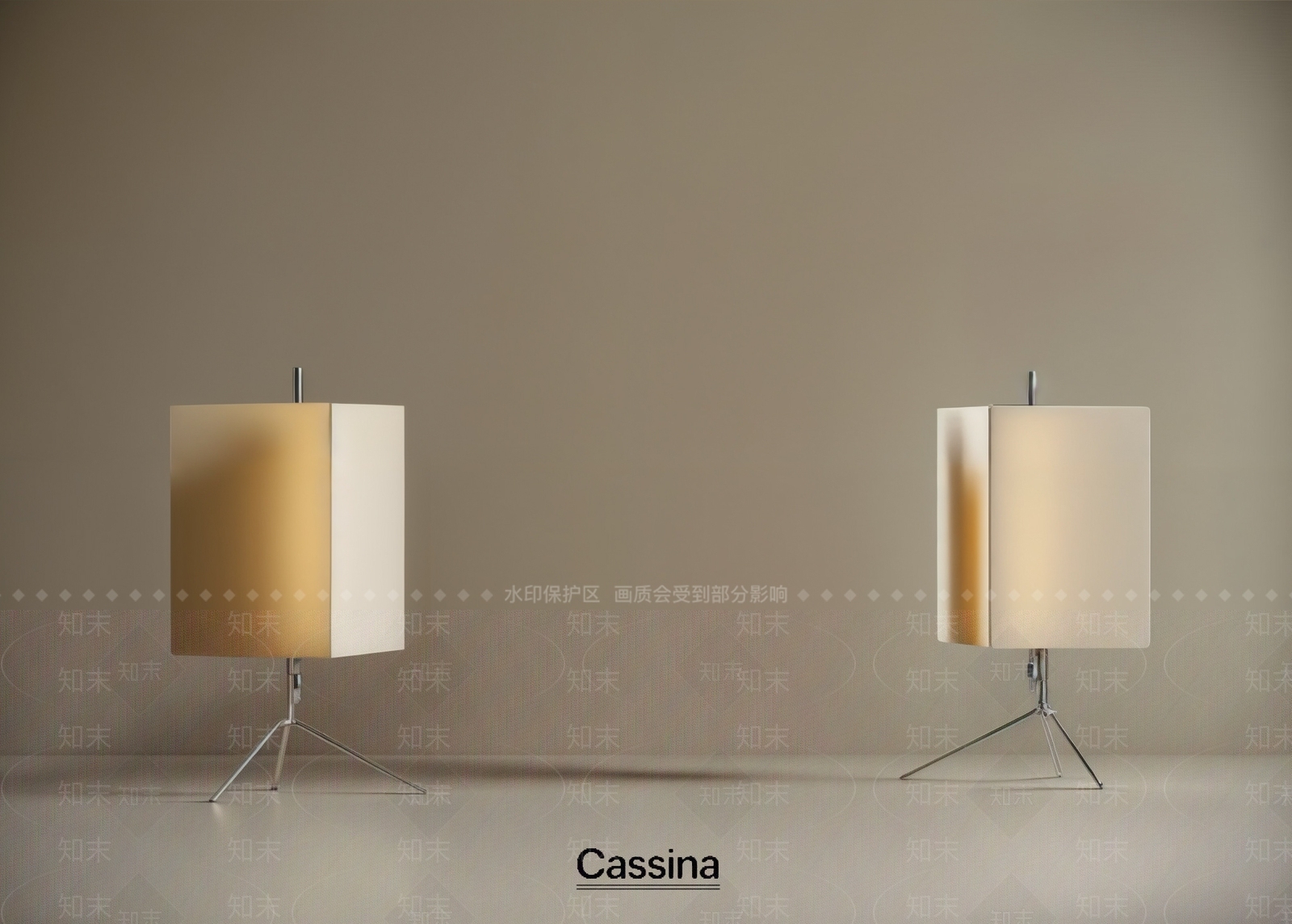 中古侘寂台灯SU模型下载【ID:1198323598】