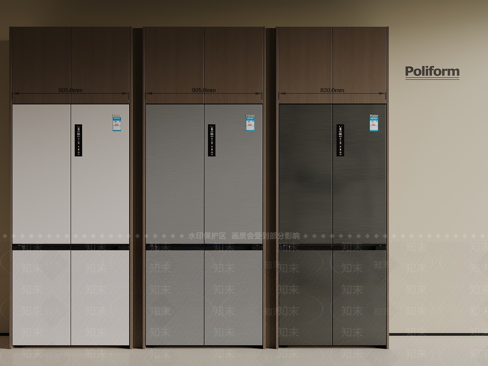 冰箱3D模型下载【ID:1198323925】