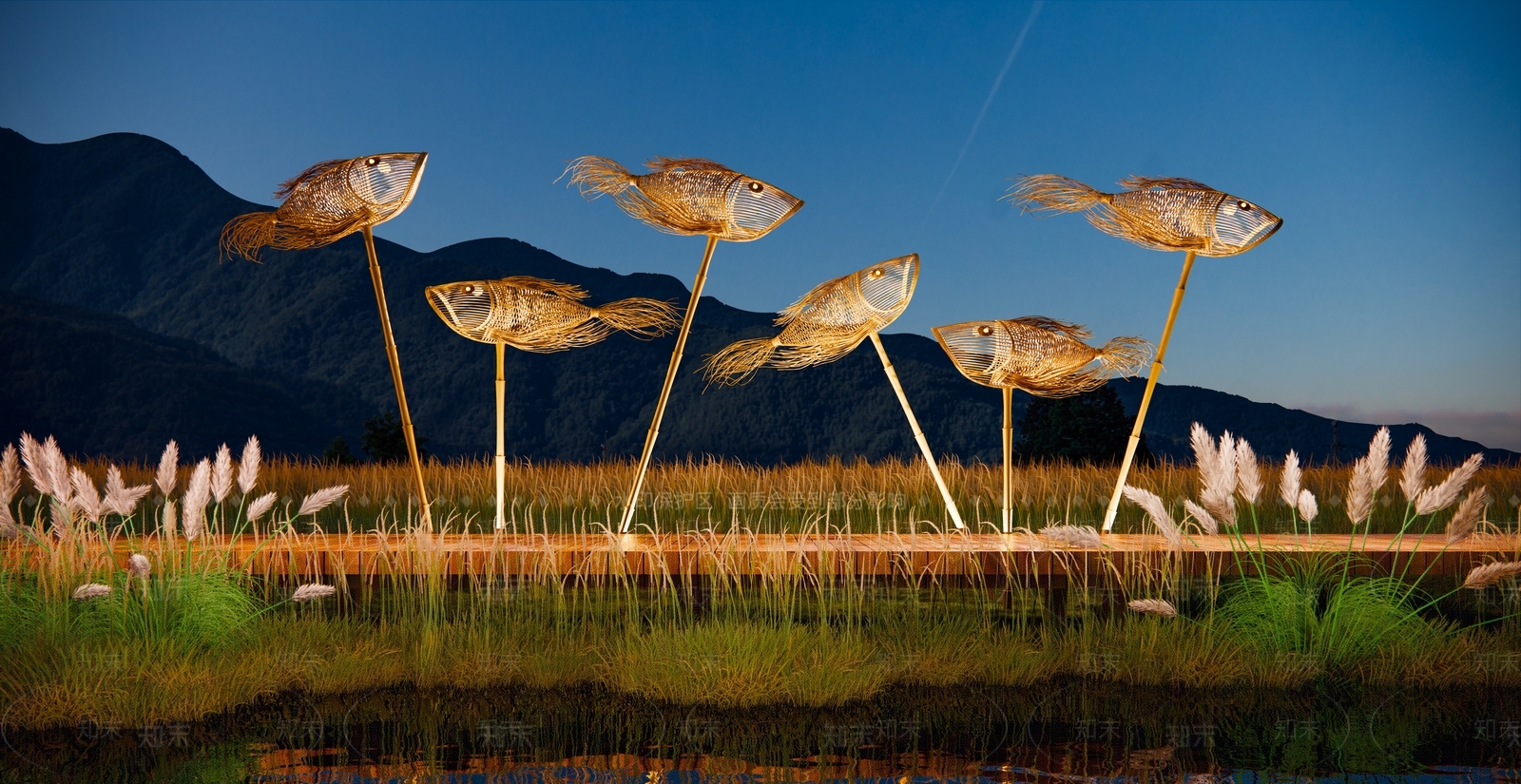 现代其他景观小品3D模型下载【ID:1198332514】