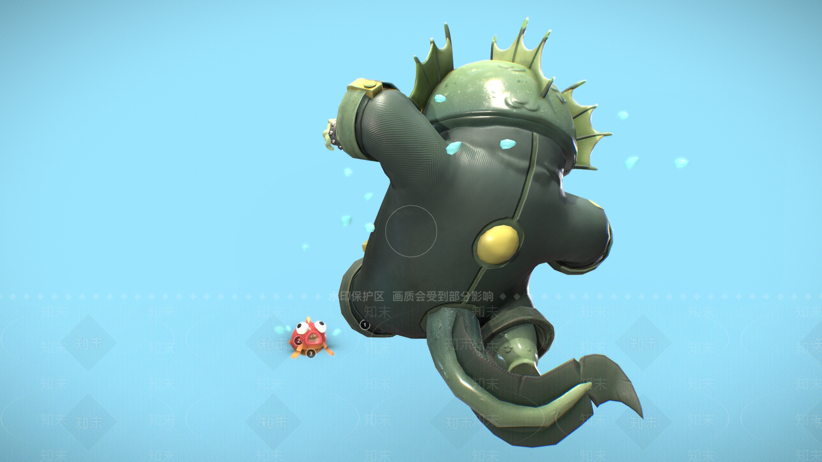 虚拟人物3D模型下载【ID:1198337021】