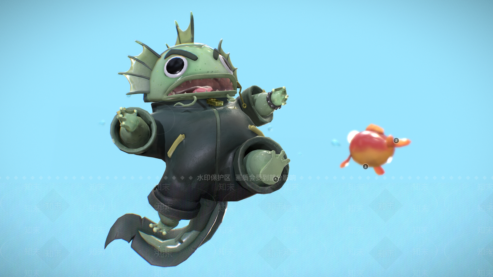 虚拟人物3D模型下载【ID:1198337021】