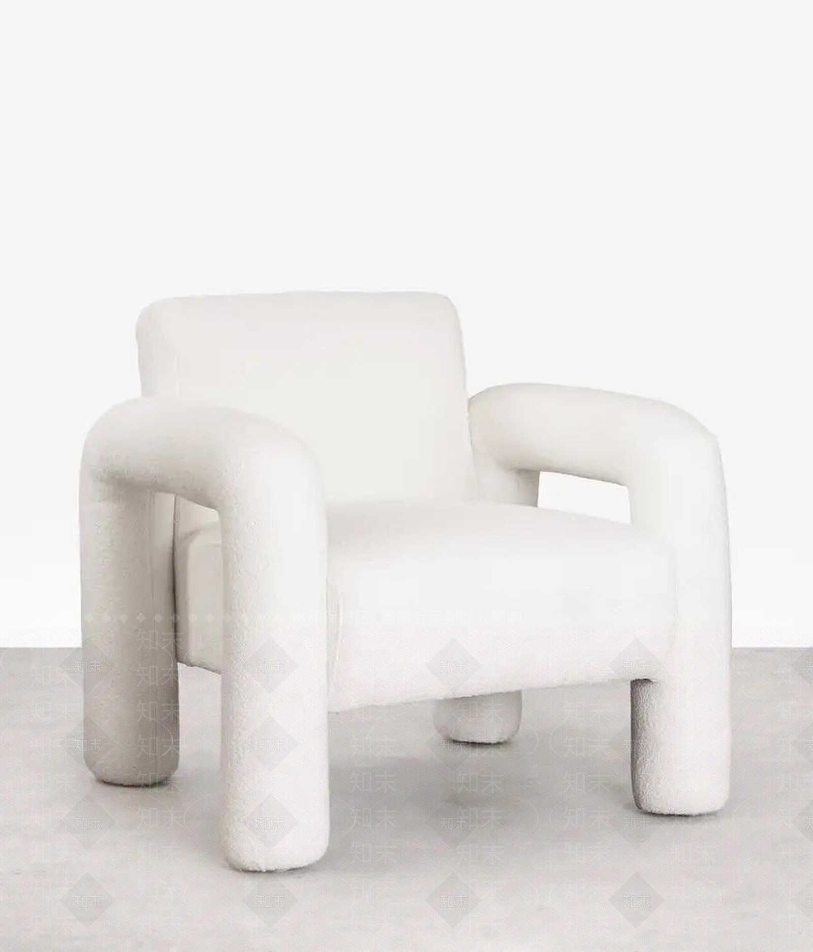 现代休闲椅3D模型下载【ID:1198341919】
