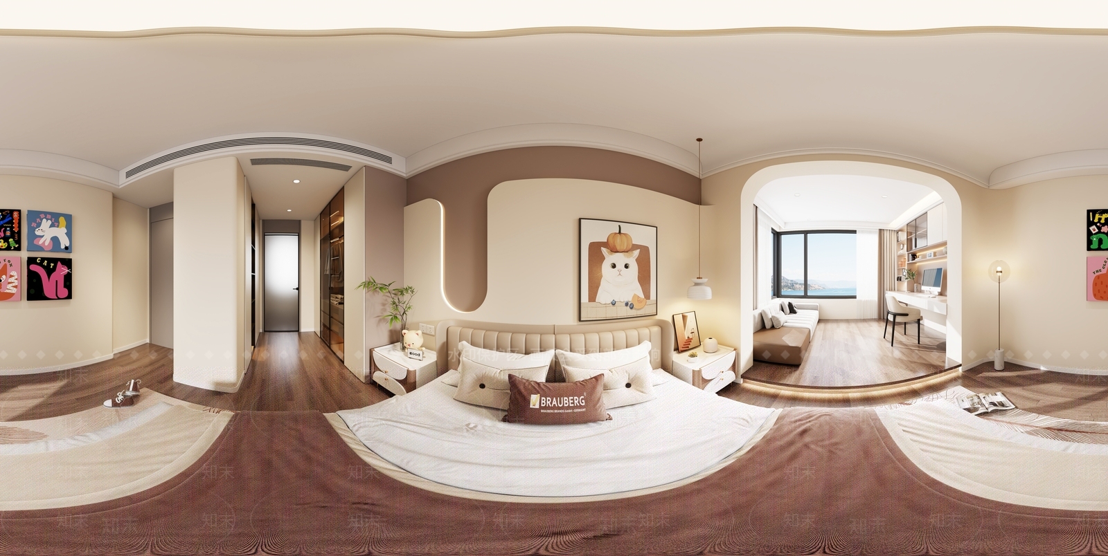 意式女孩房3D模型下载【ID:1198351082】