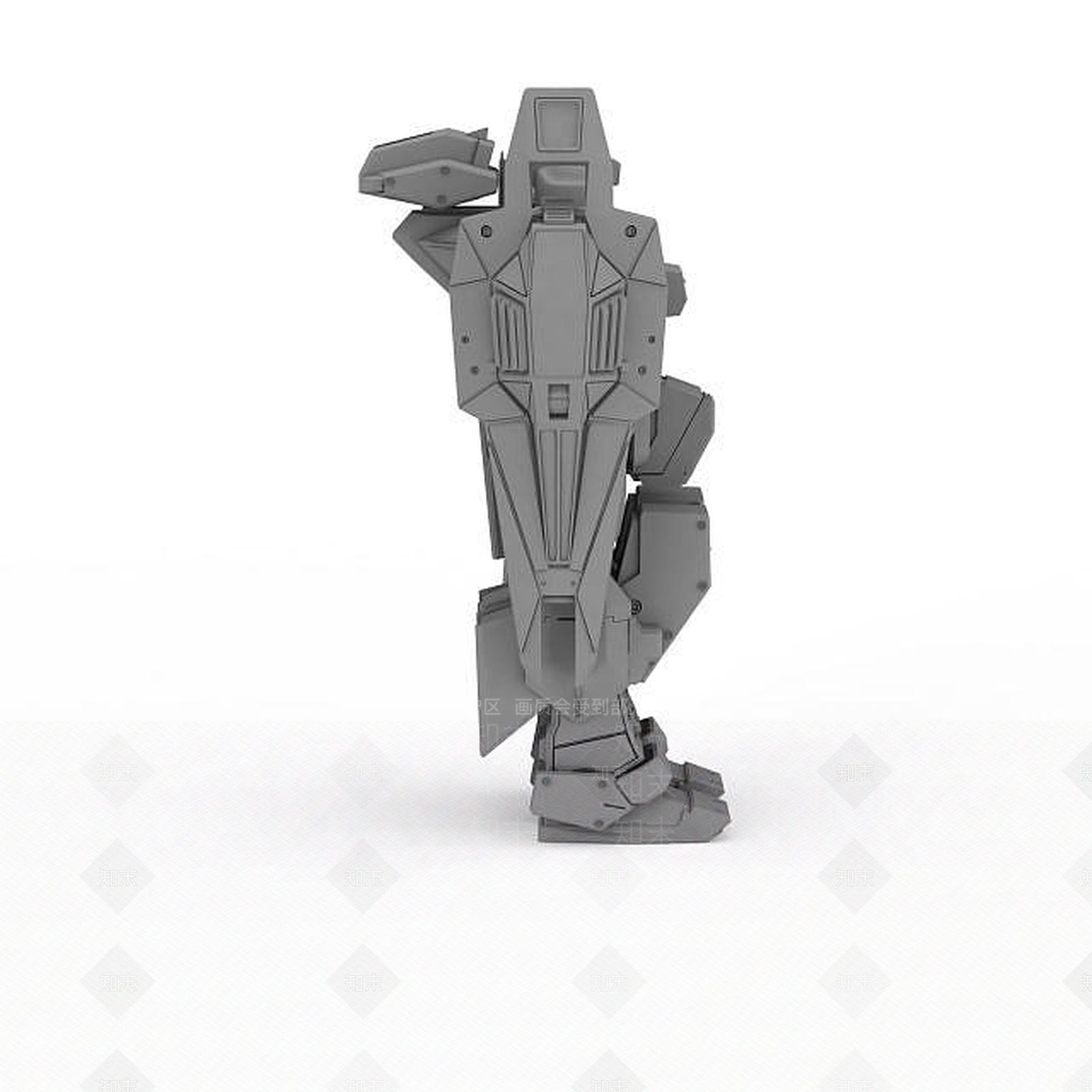 现代高达3D模型下载【ID:1198355126】