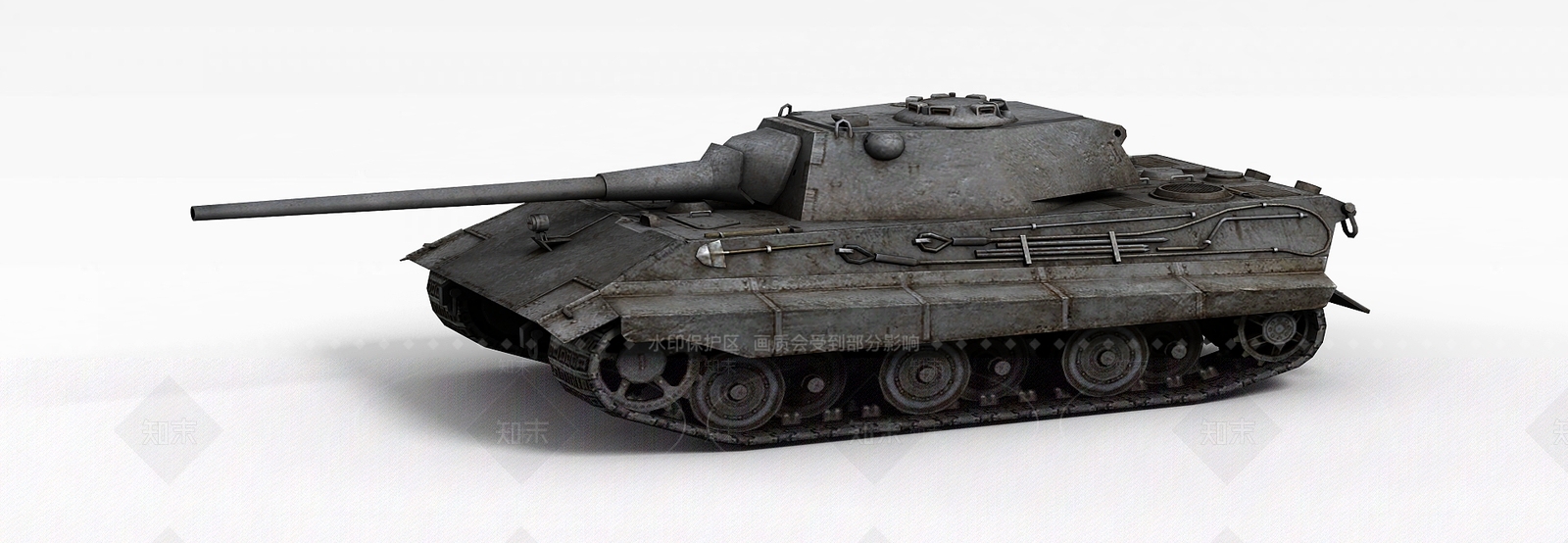 现代军事坦克3D模型下载【ID:1198355507】