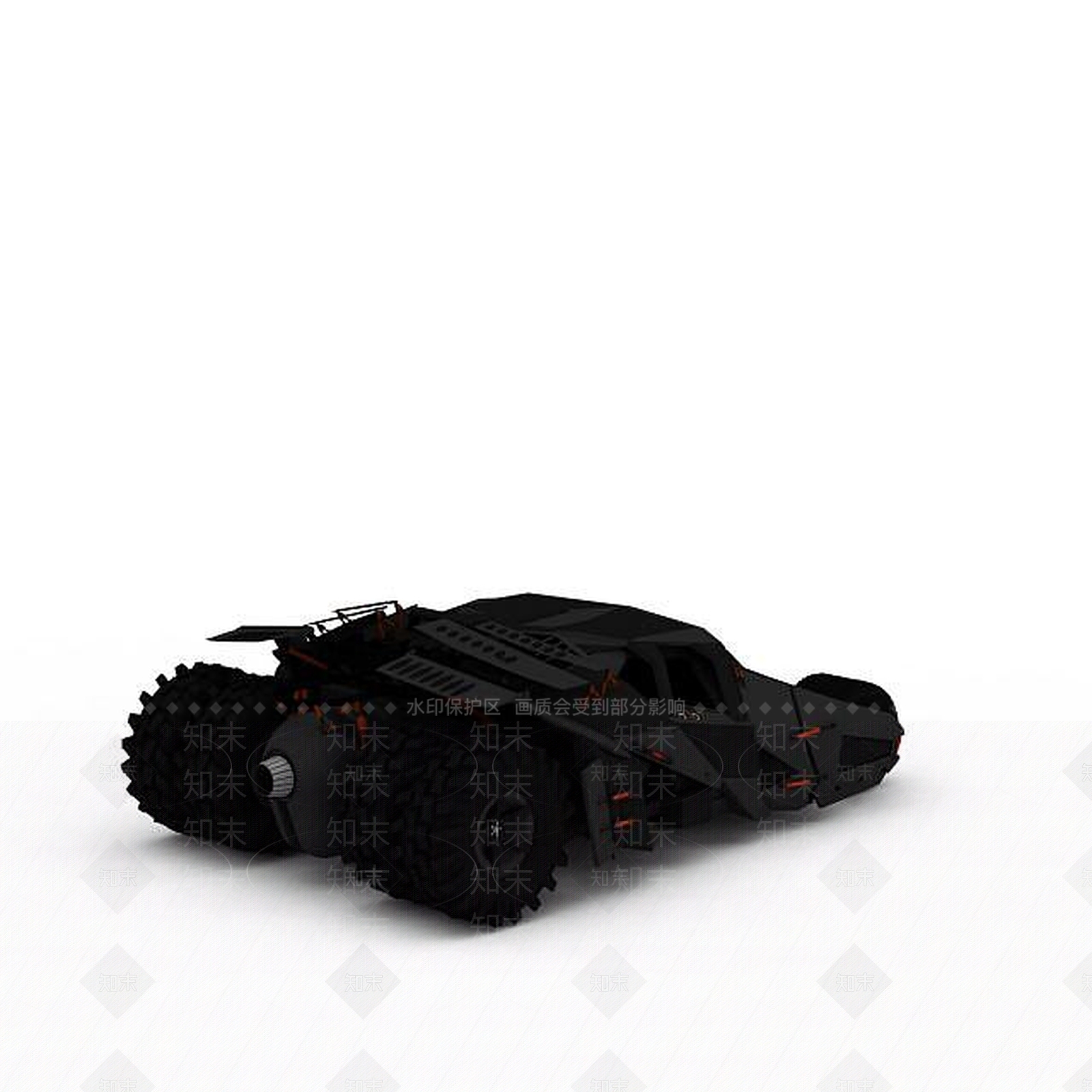 现代玩具车3D模型下载【ID:1198356190】