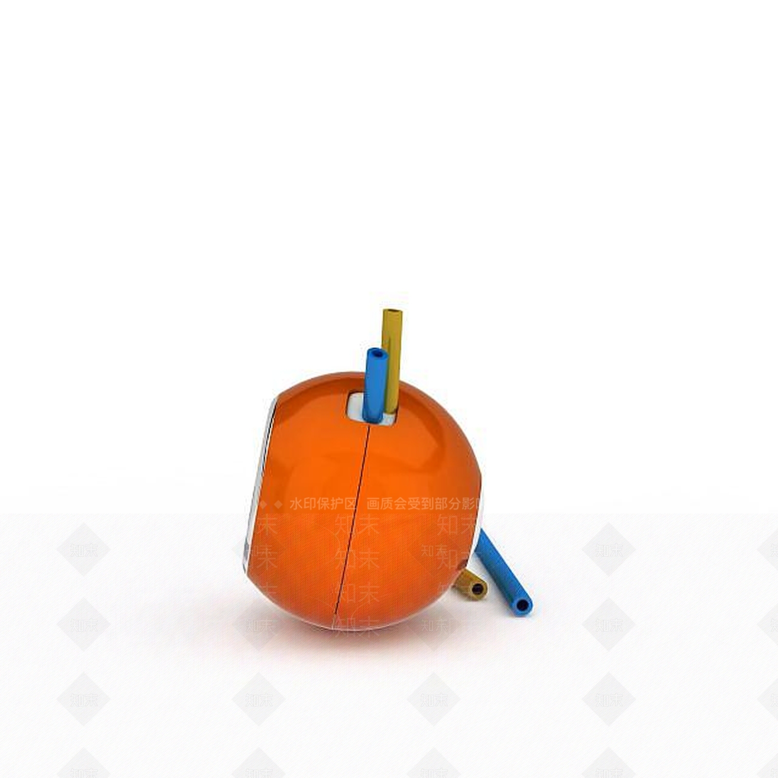 现代创意闹钟3D模型下载【ID:1198356510】