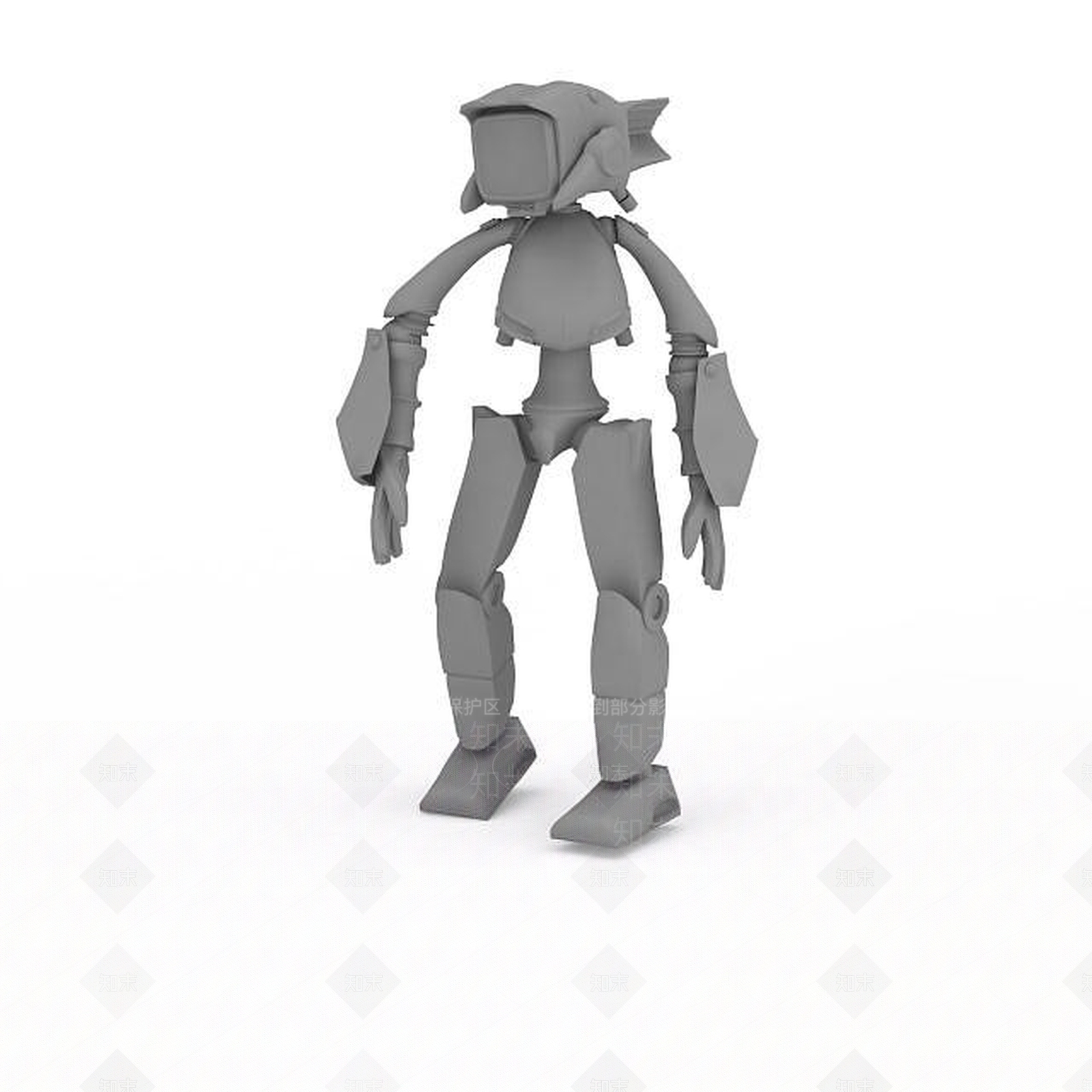 现代机器人3D模型下载【ID:1198357034】