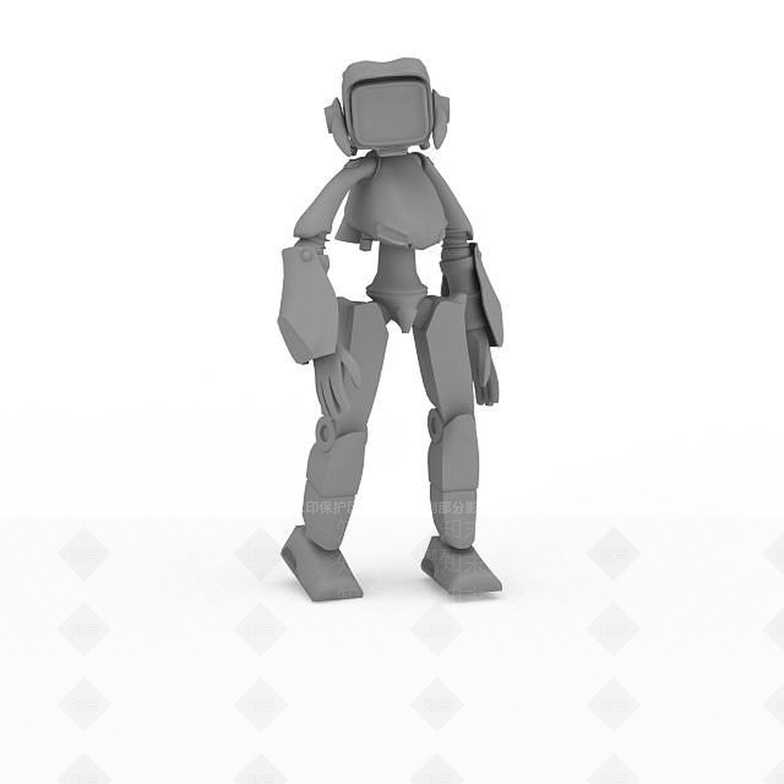 现代机器人3D模型下载【ID:1198357034】