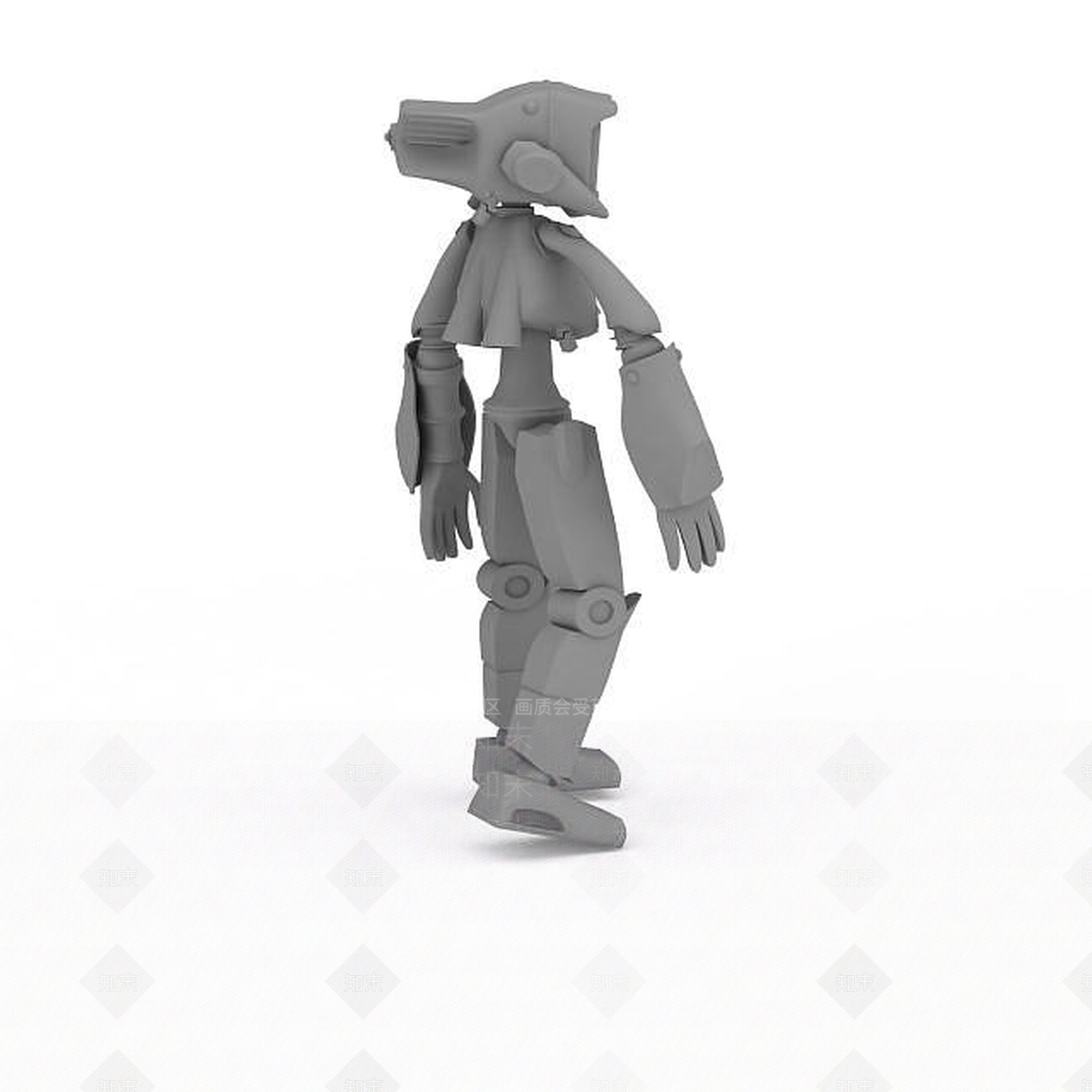 现代机器人3D模型下载【ID:1198357034】