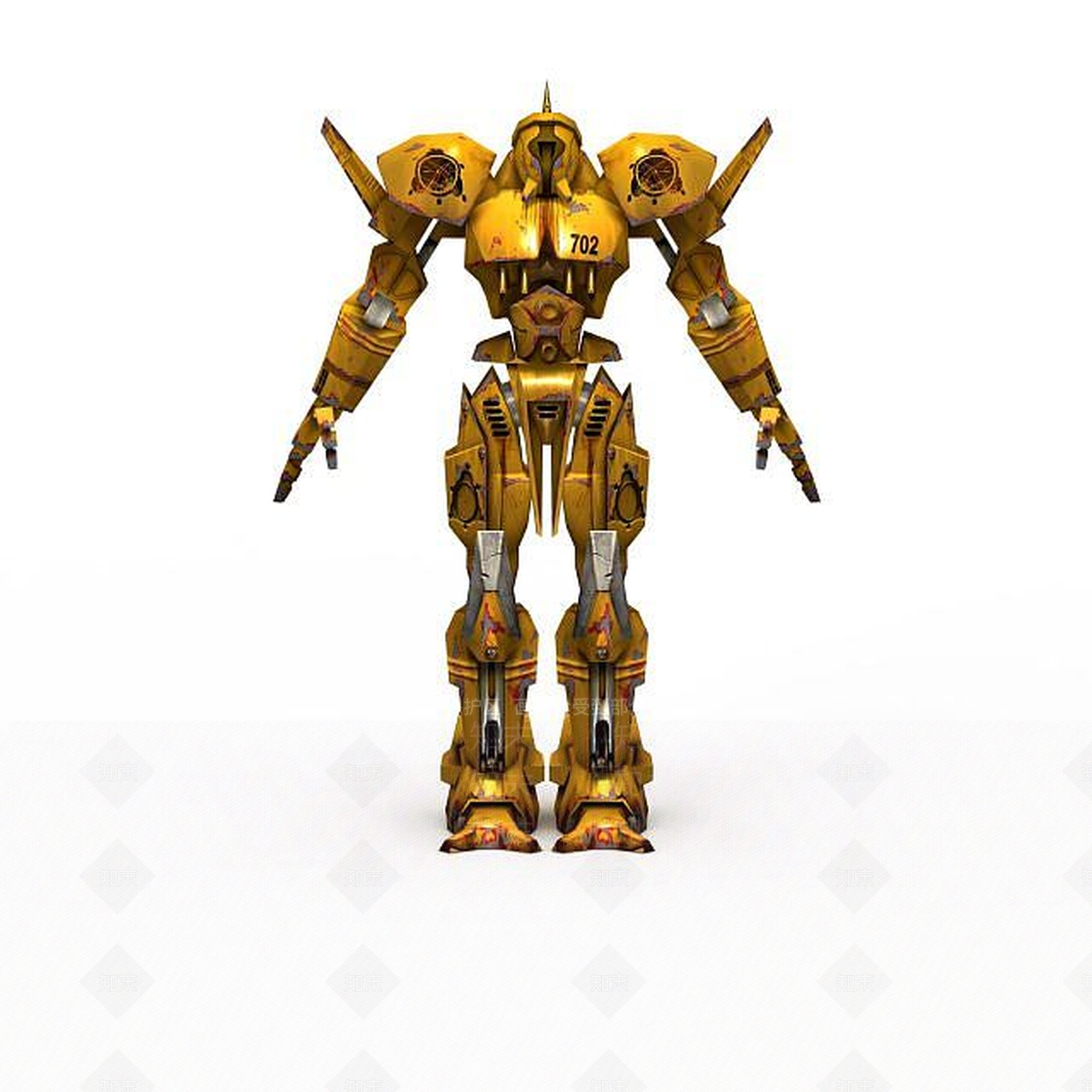 现代机器人3D模型下载【ID:1198357247】