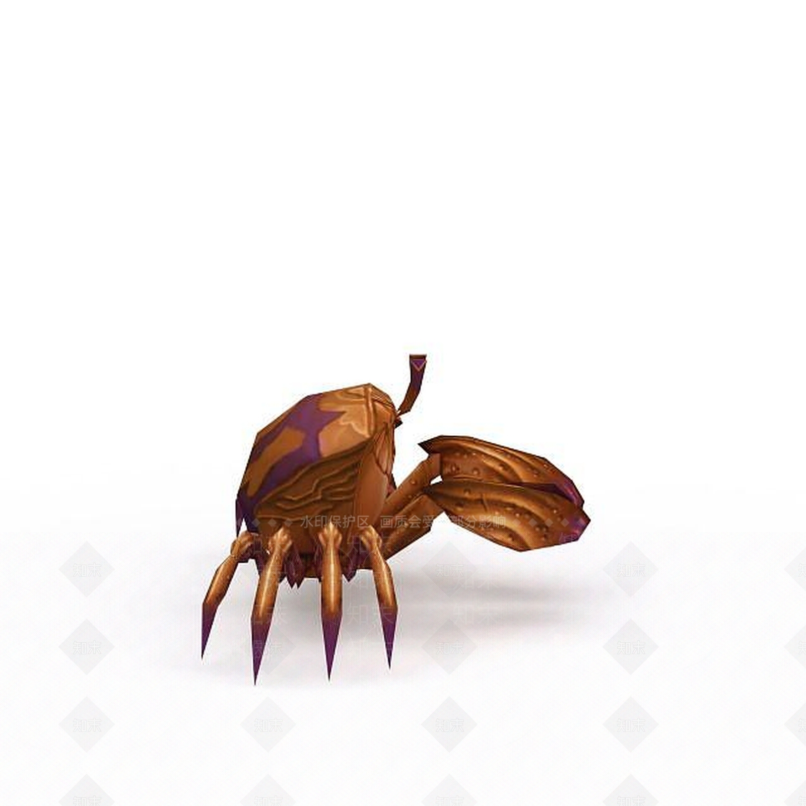 现代游戏怪兽3D模型下载【ID:1198357665】