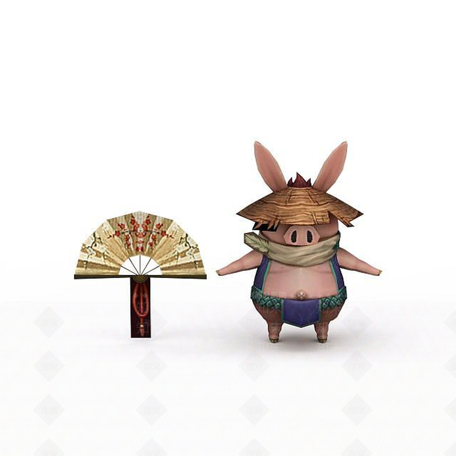 现代游戏角色3D模型下载【ID:1198358010】
