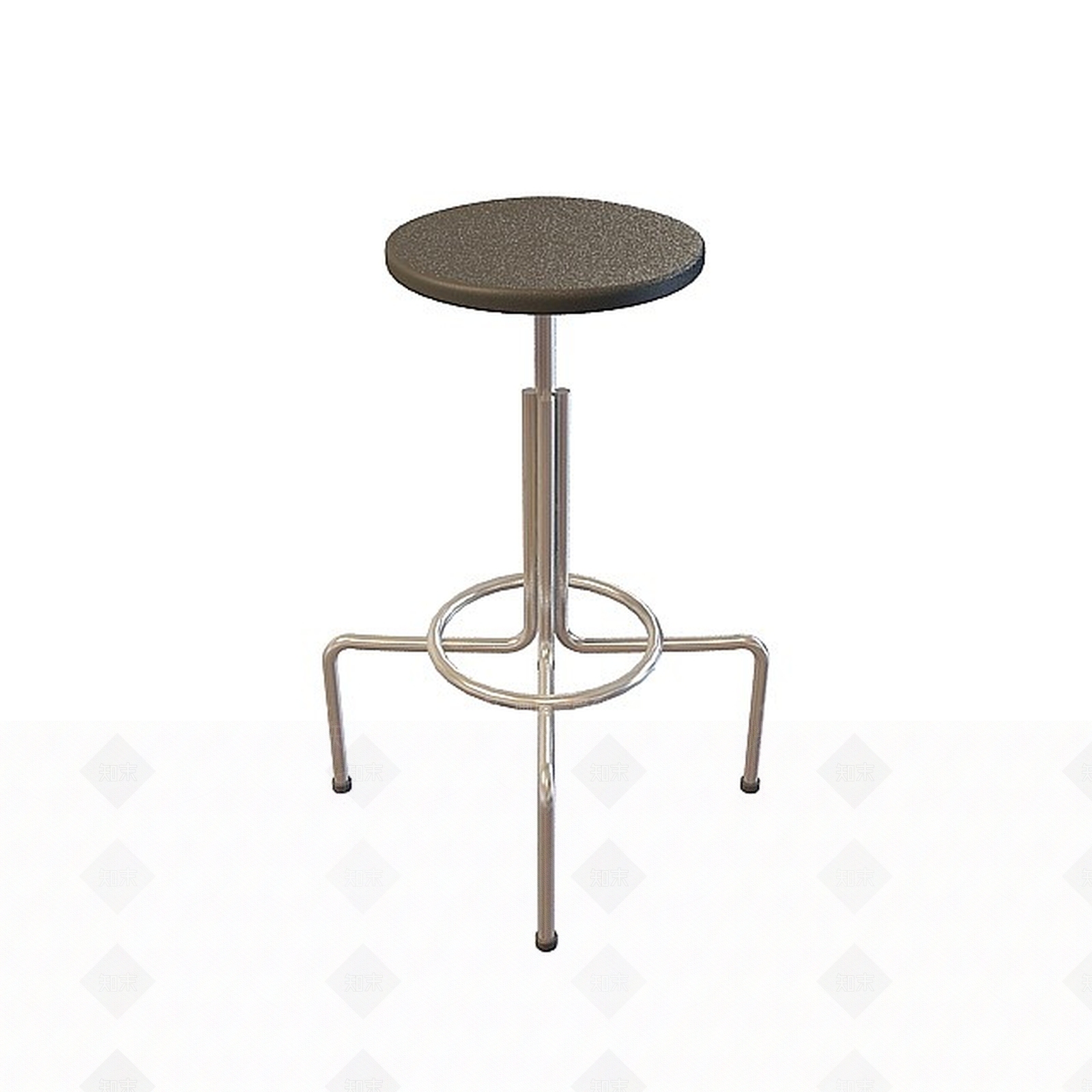 现代高脚凳3D模型下载【ID:1198358036】