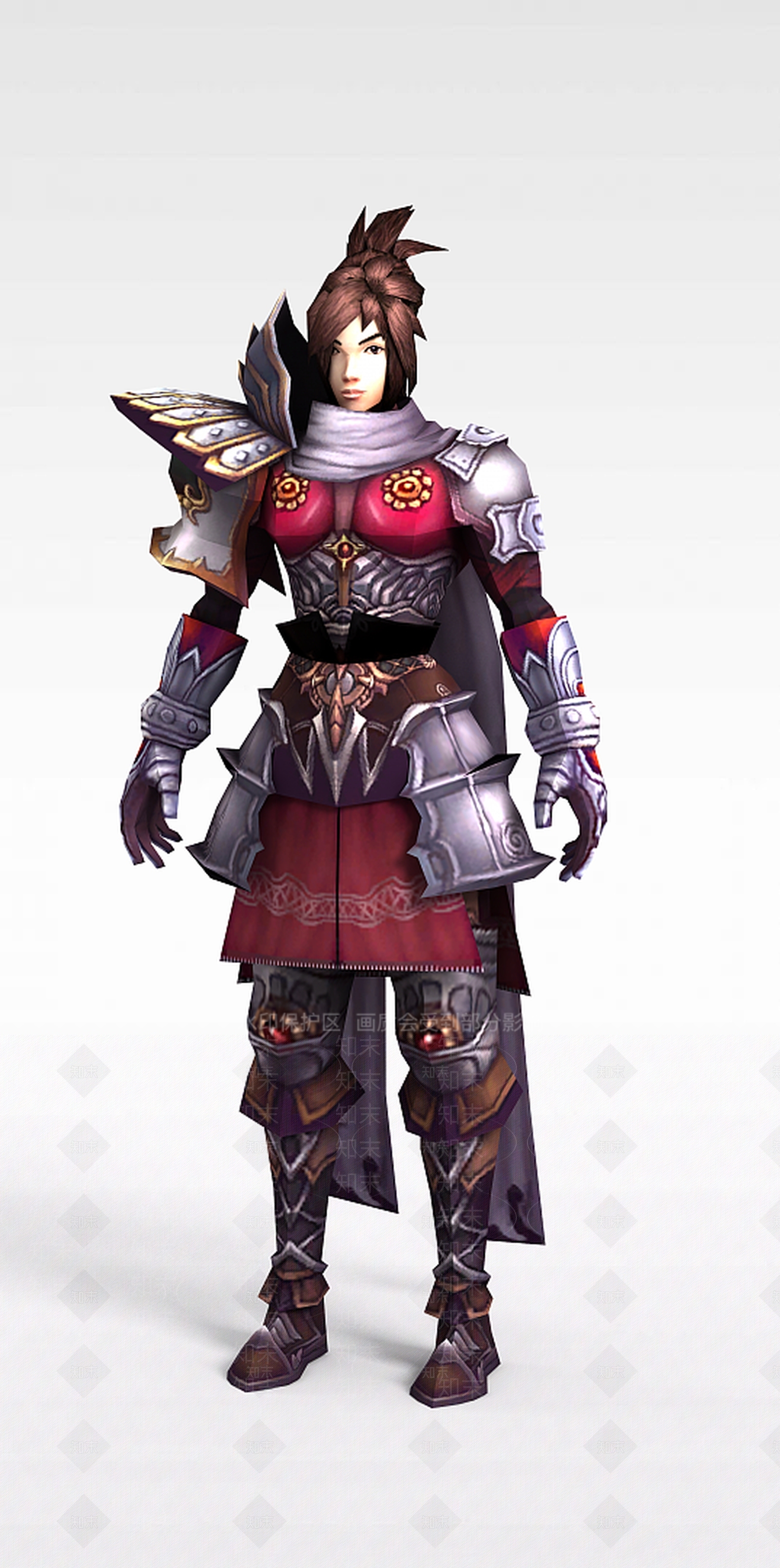 现代仙侠游戏人物主角男3D模型下载【ID:1198359139】