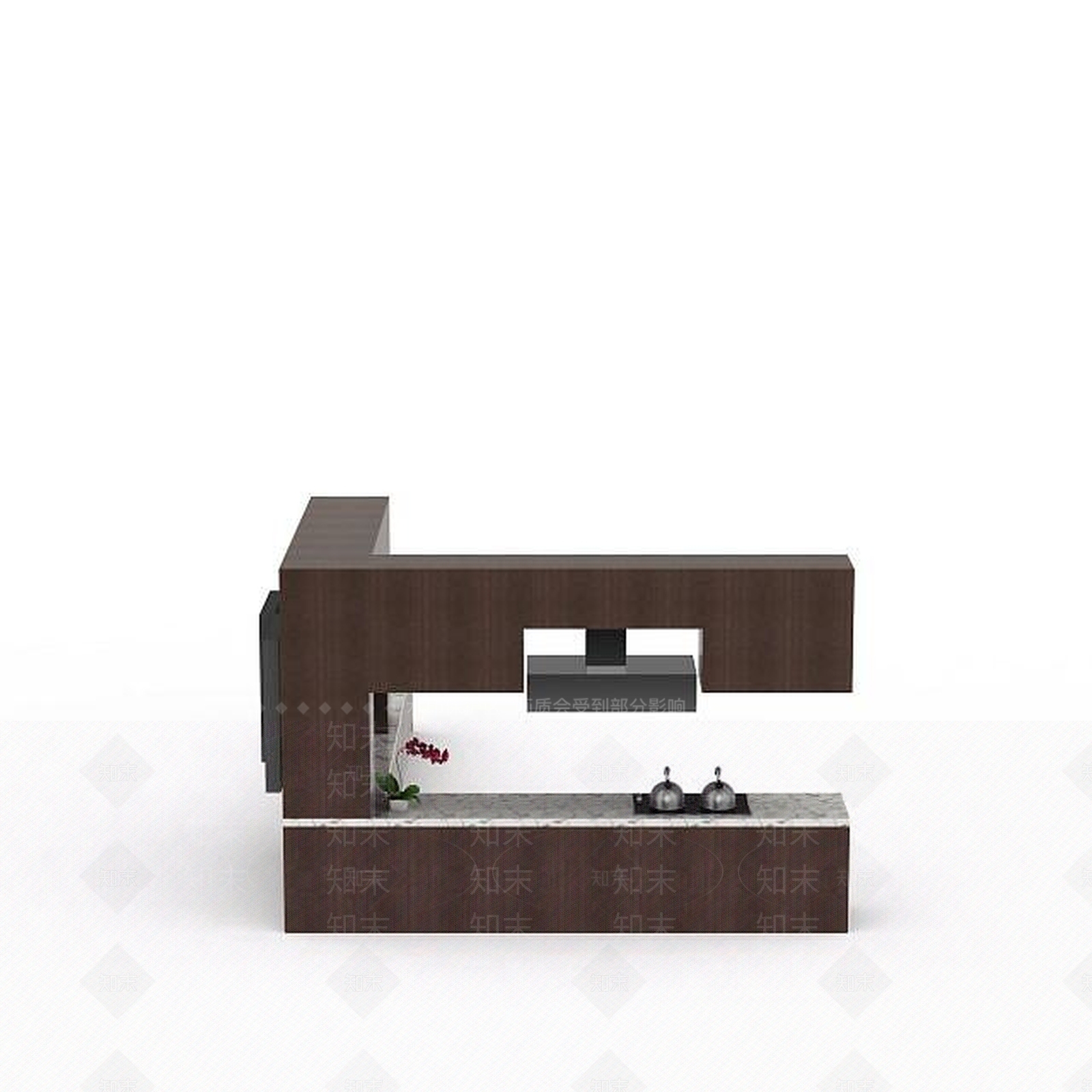 现代厨房3D模型下载【ID:1198361558】