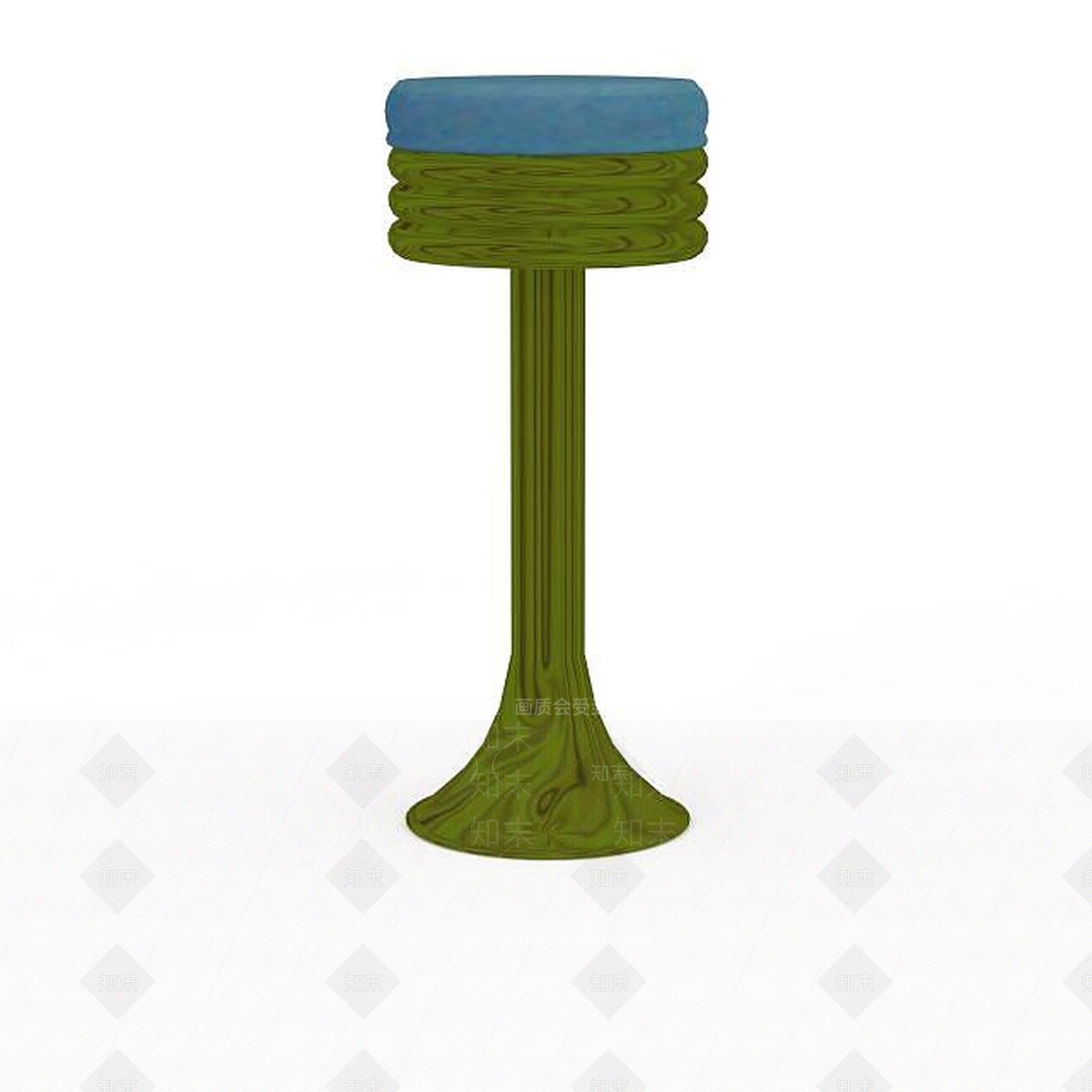 现代吧台椅3D模型下载【ID:1198361929】