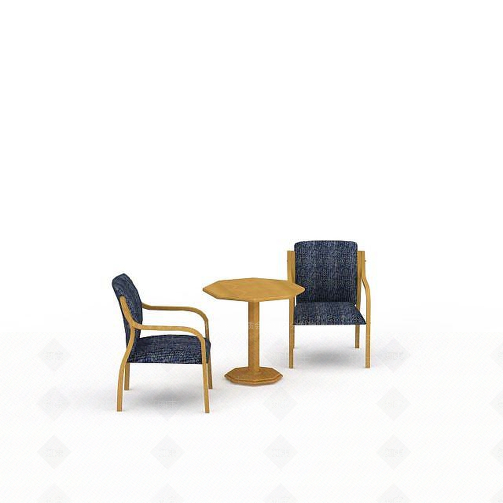现代会客桌椅3D模型下载【ID:1198362156】
