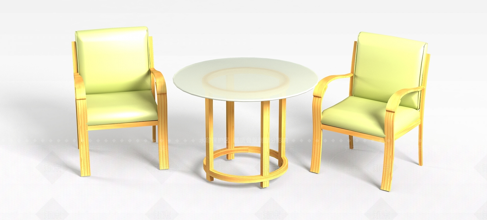 中式客厅桌椅3D模型下载【ID:1198362129】