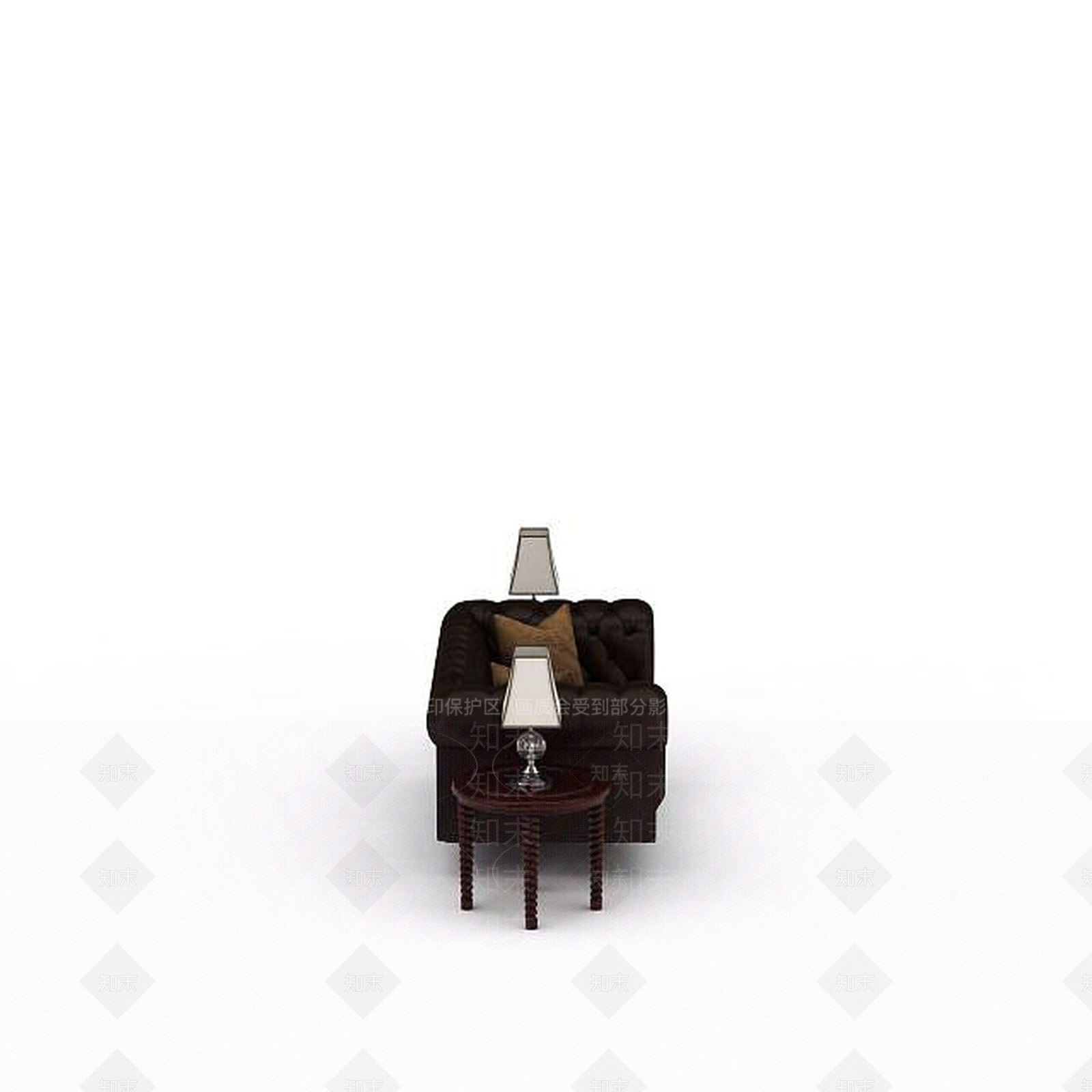 现代真皮沙发3D模型下载【ID:1198363209】
